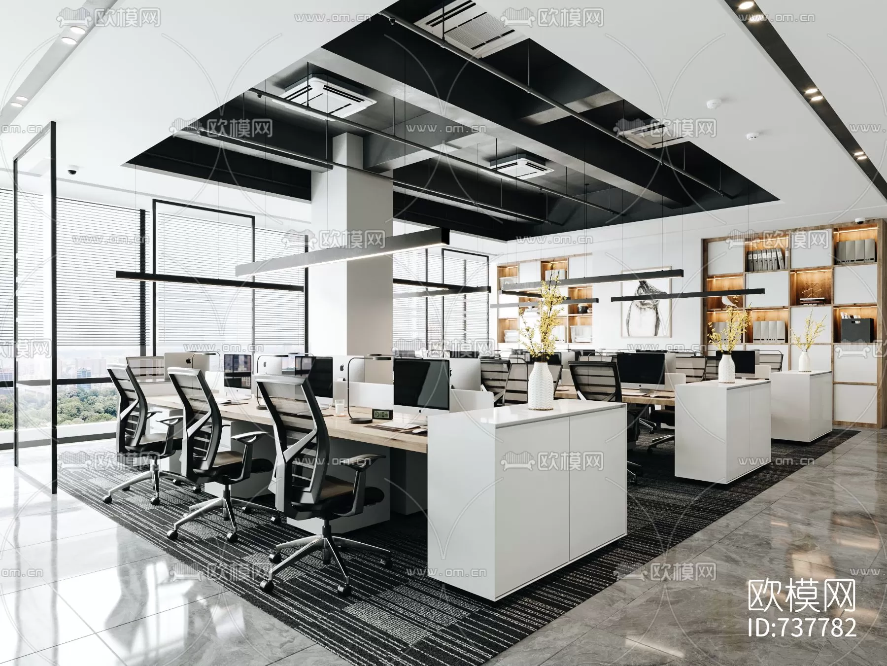 Office 3D Scenes – 0628