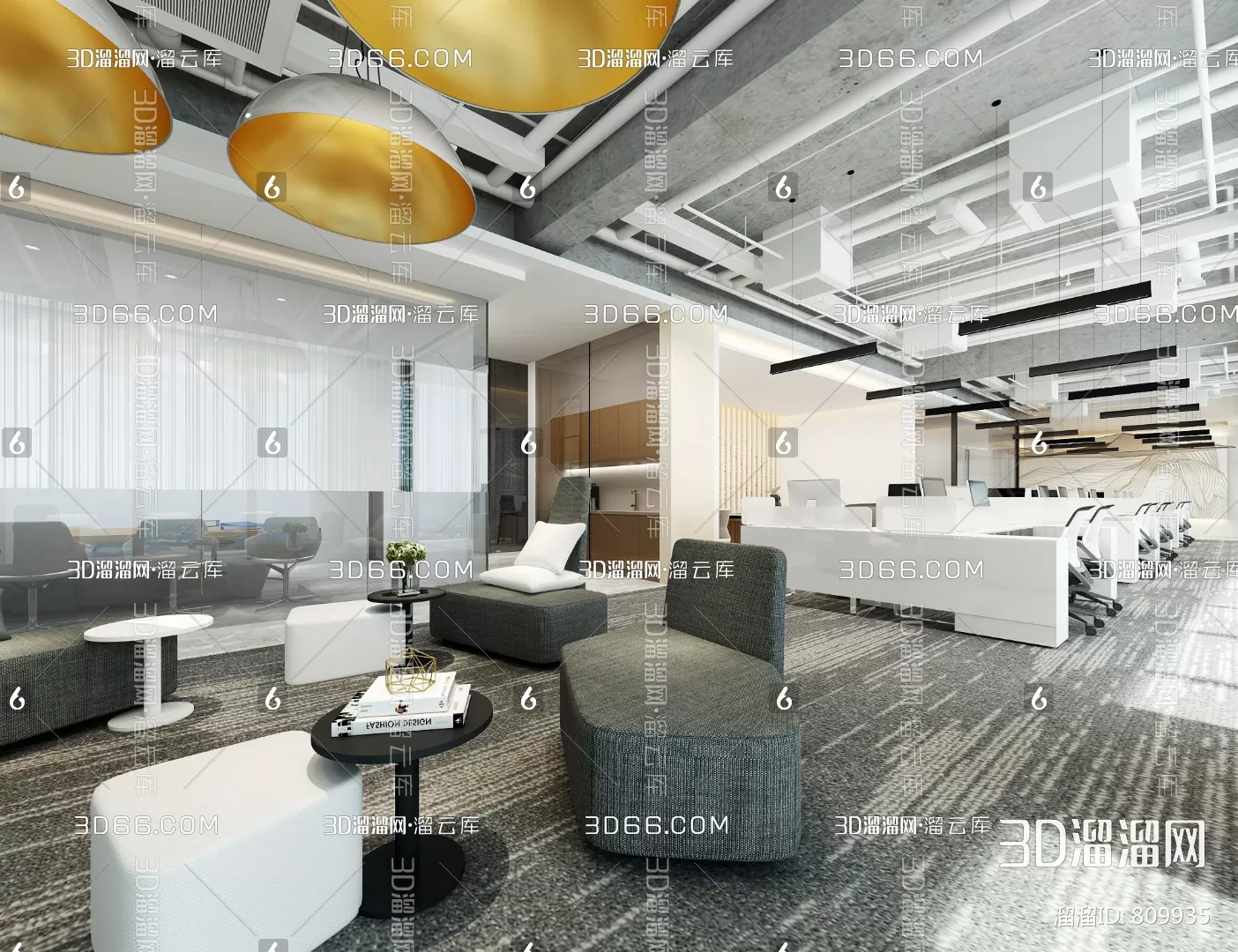 Office 3D Scenes – 0634