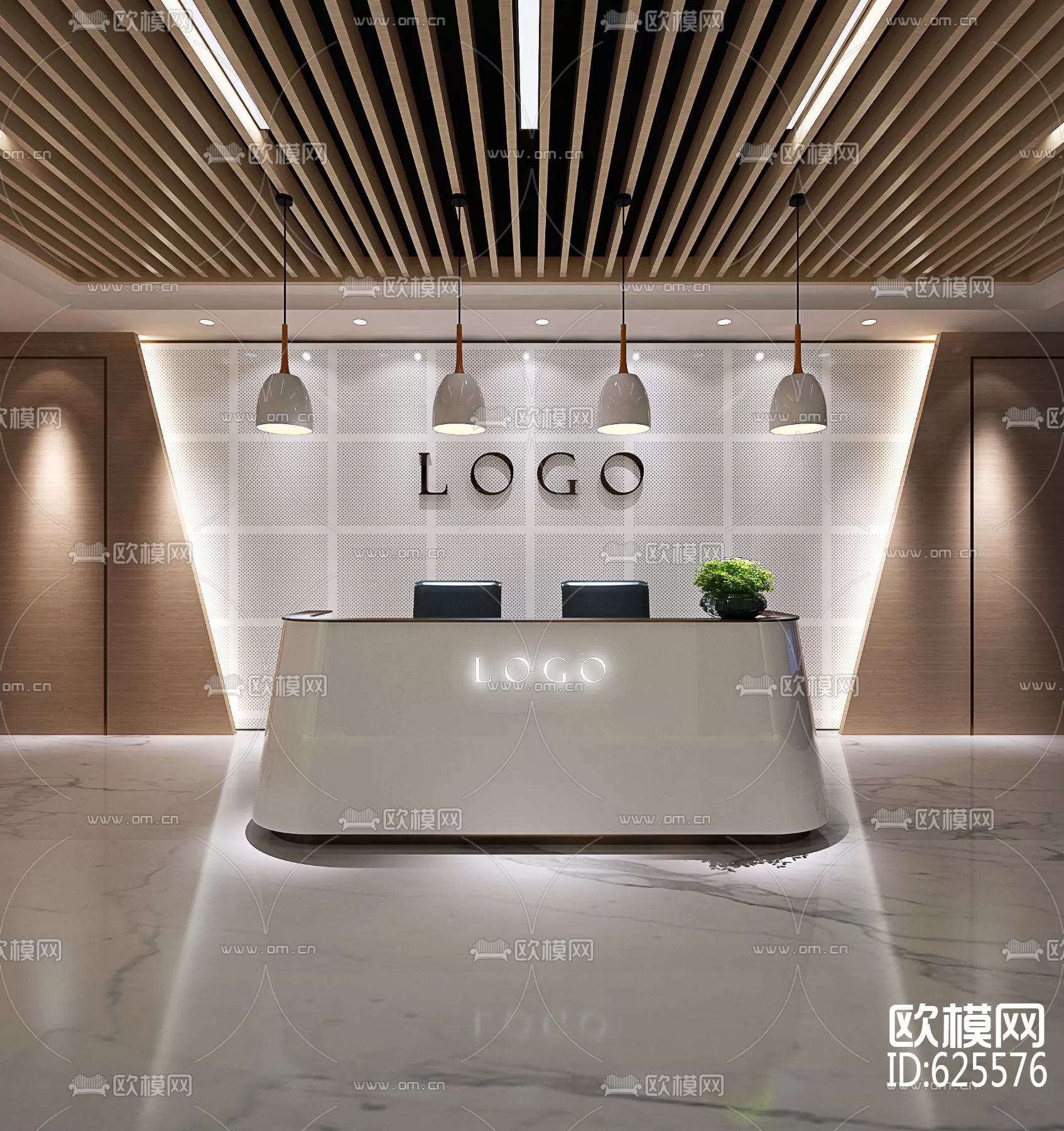 Reception 3D Scenes – 0682