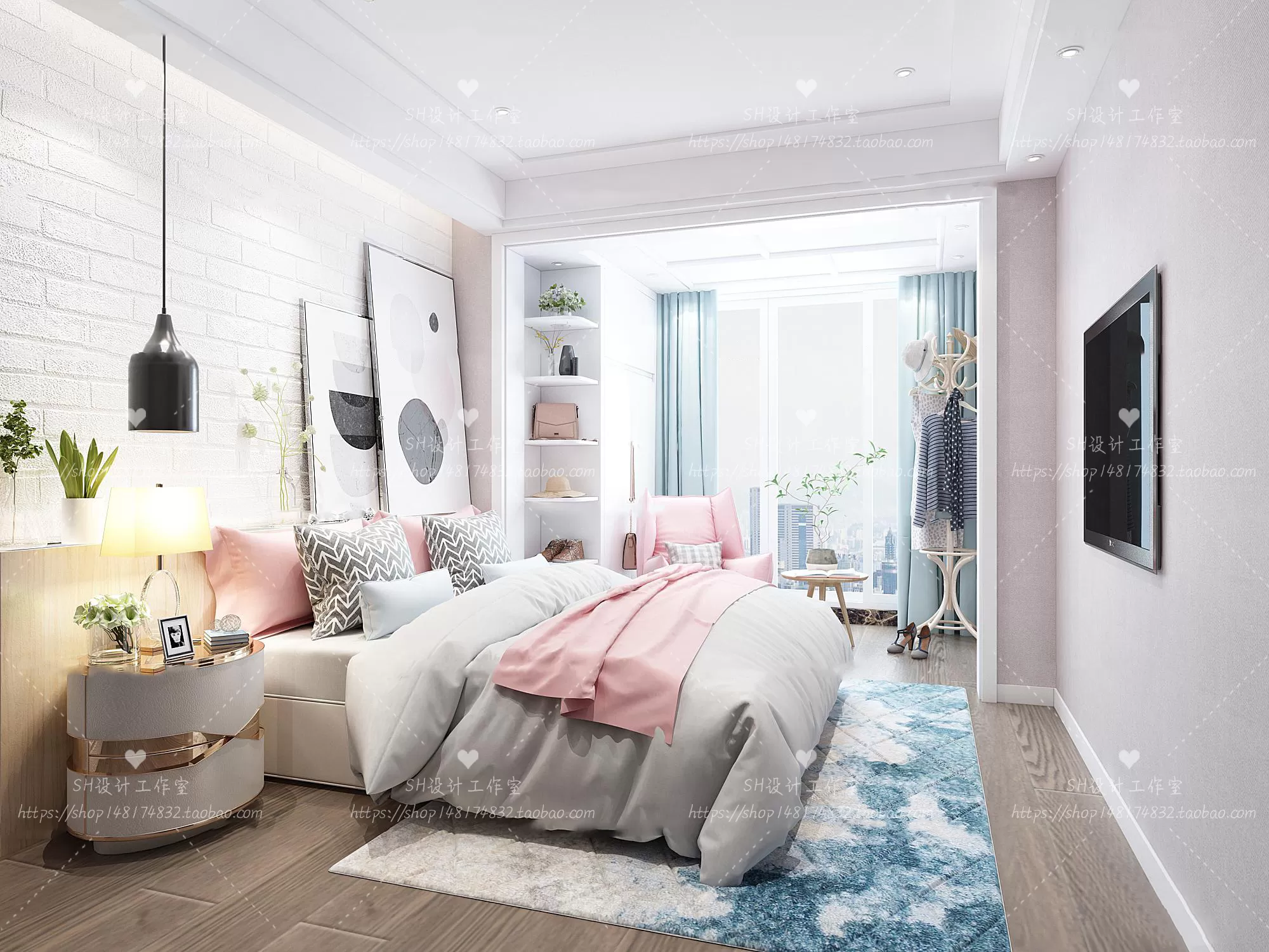 CHILDREN ROOM 3D SCENES – VRAY RENDER – 159