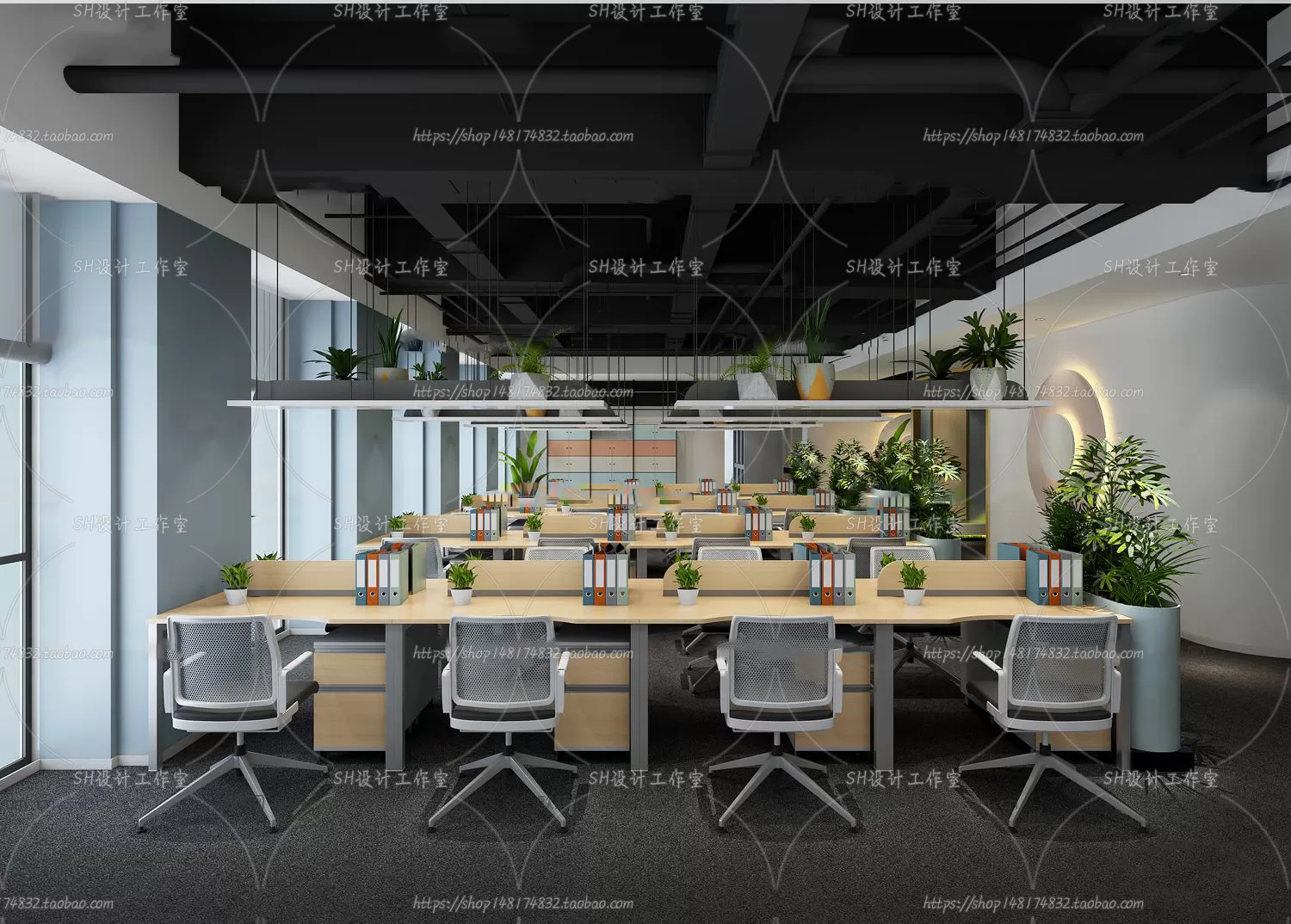 OFFICE 3D SCENES – VRAY RENDER – 47
