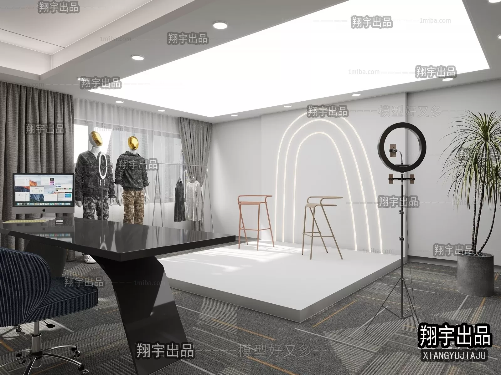 STREAMER – 3D SCENES – VRAY RENDER – 007