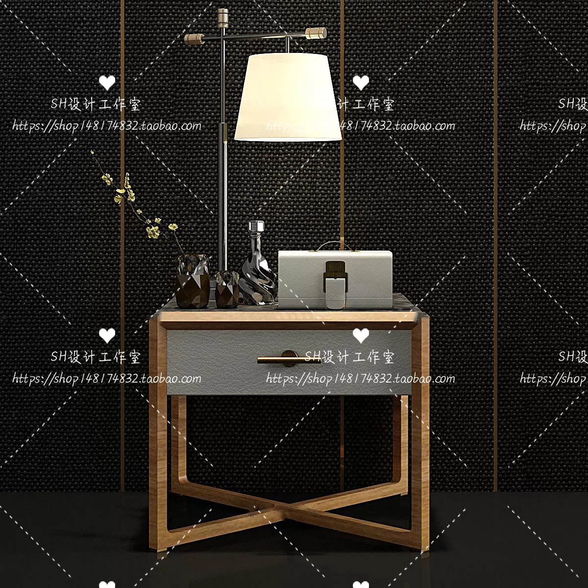 Side Table – 3D Models – 1360