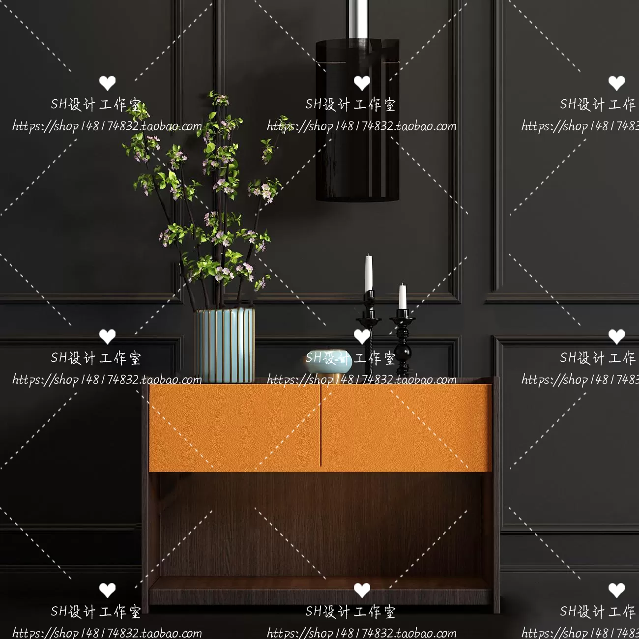 Side Table – 3D Models – 1369