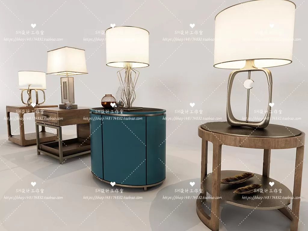 Side Table – 3D Models – 1379