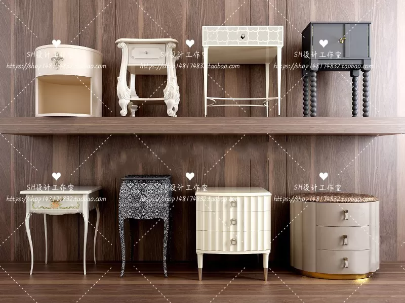 Side Table – 3D Models – 1380