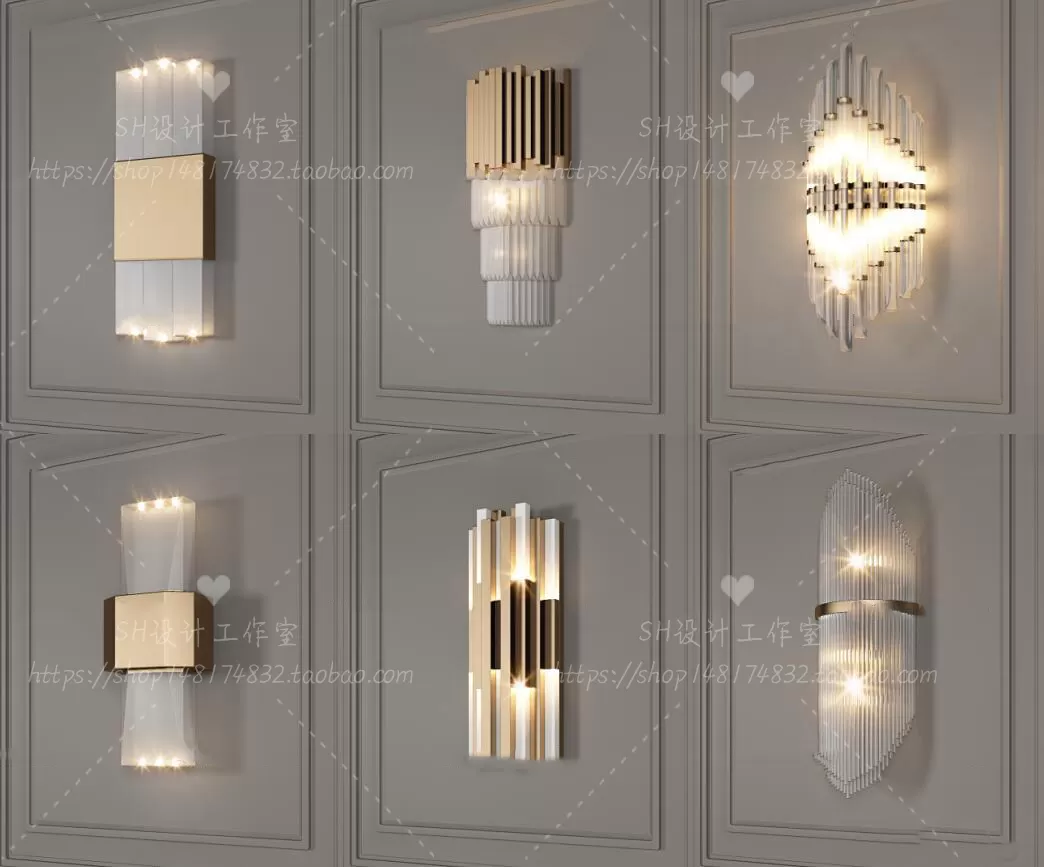 Wall Lamp – 3D Models – 2340