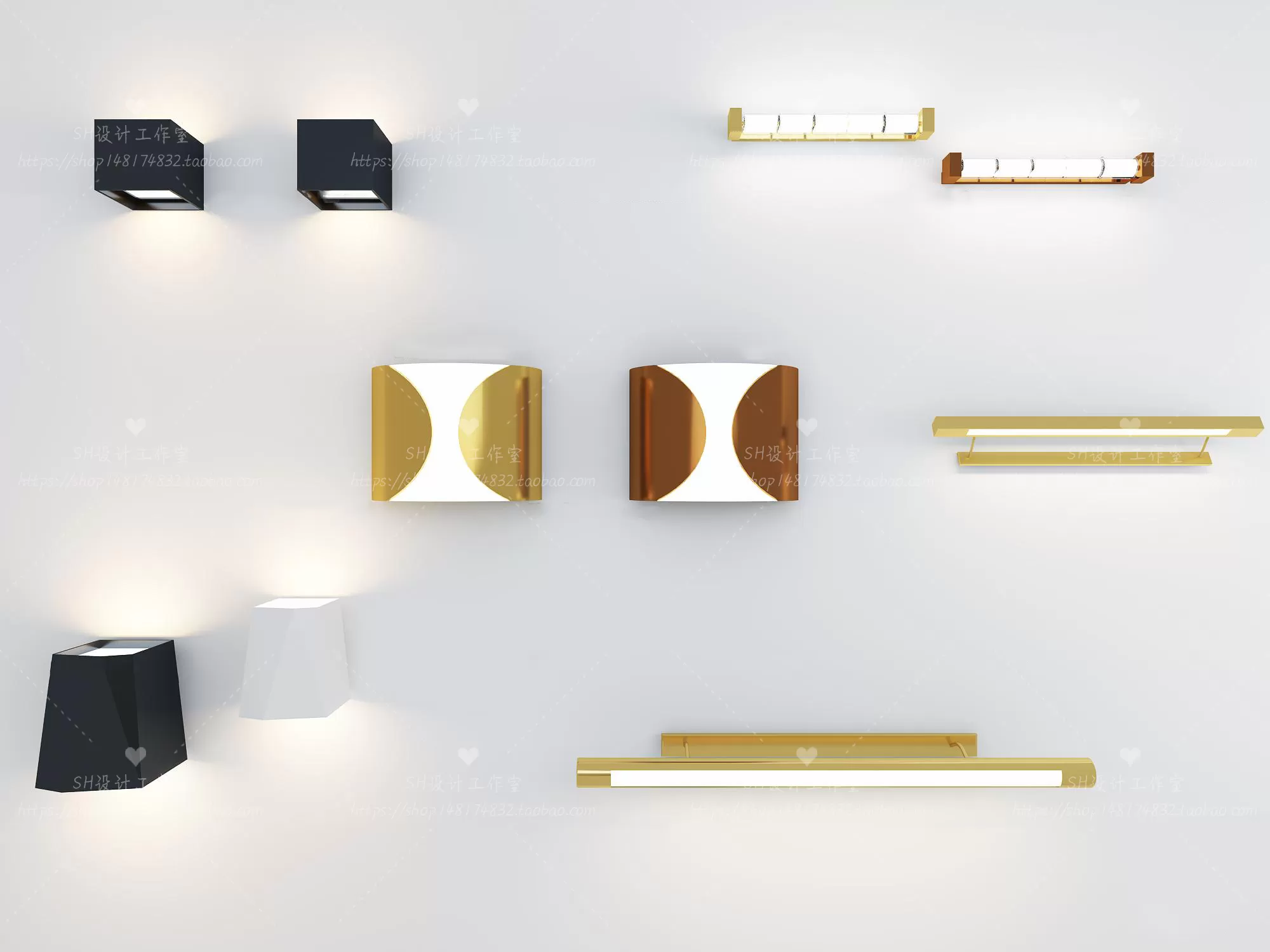 Wall Lamp – 3D Models – 2379