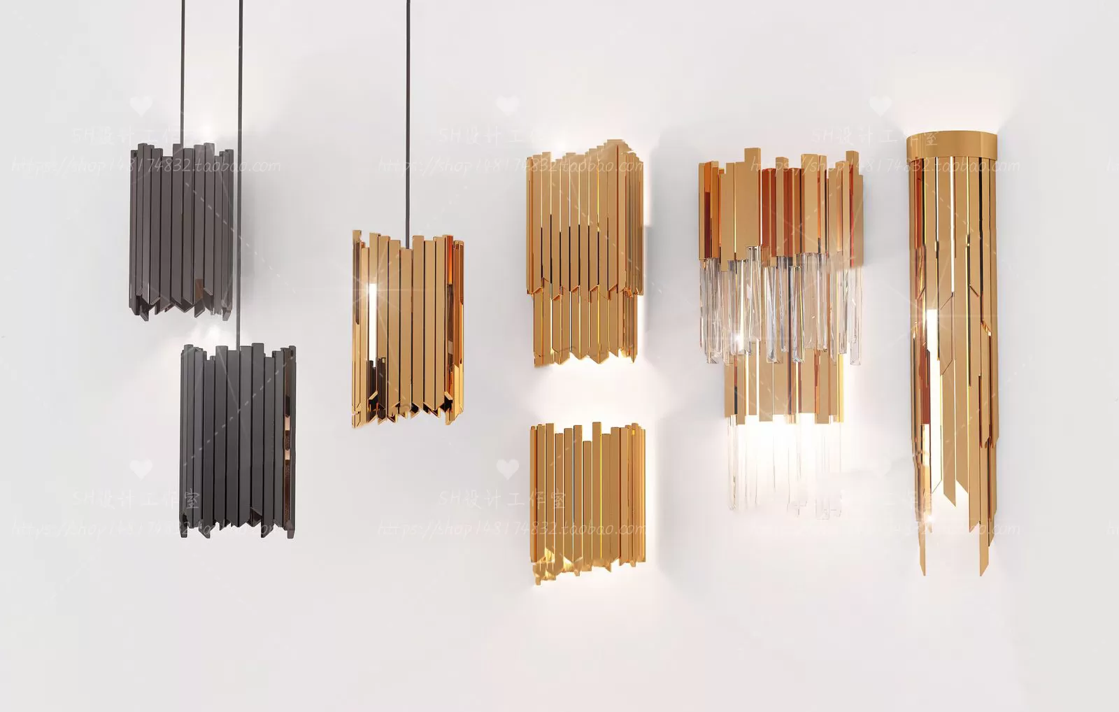 Wall Lamp – 3D Models – 2401