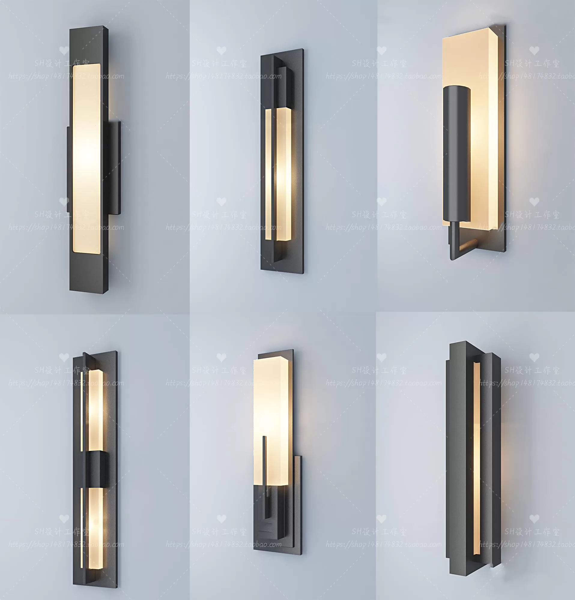 Wall Lamp – 3D Models – 2405