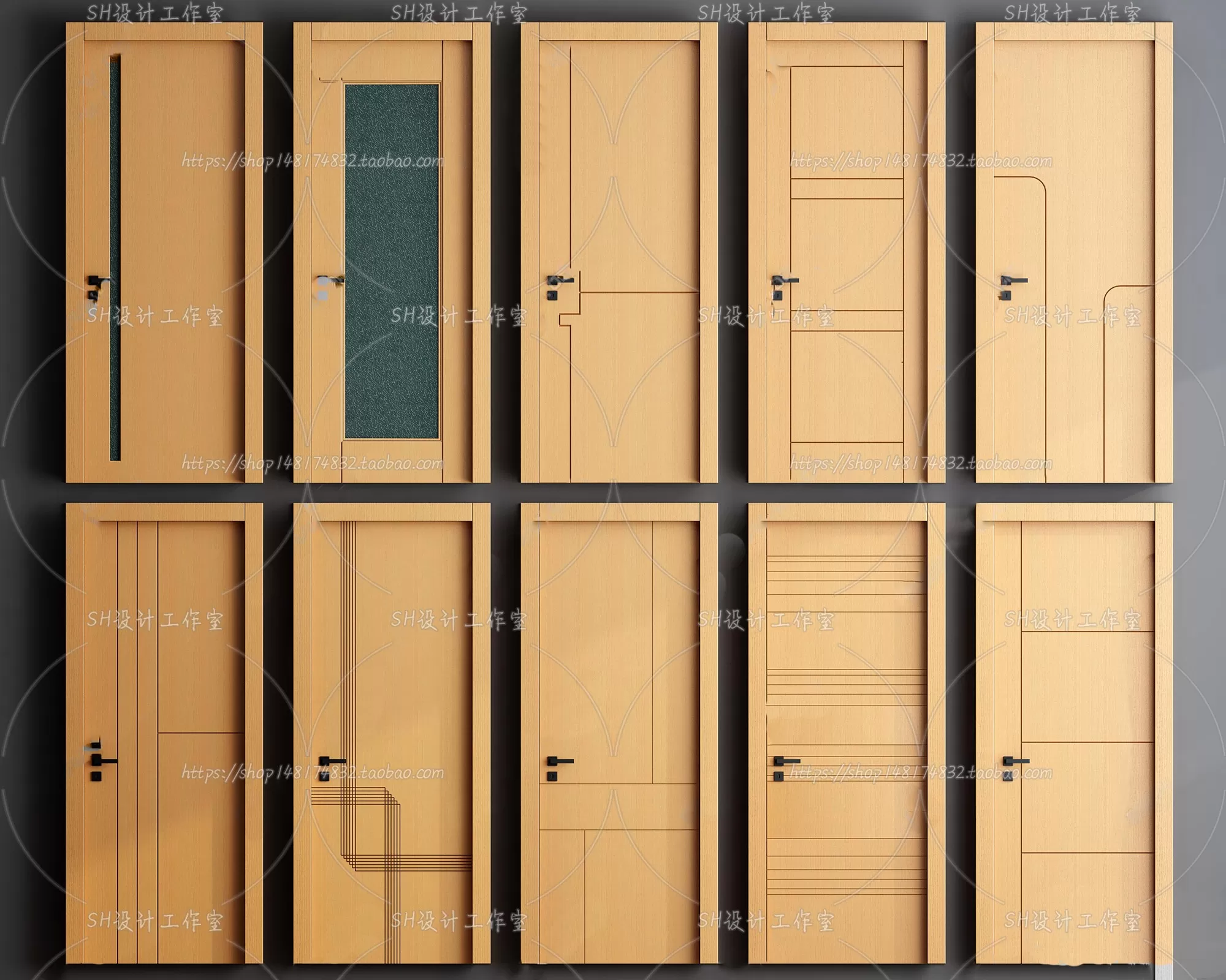 Door – 3D Models – 3DS Max – 0021