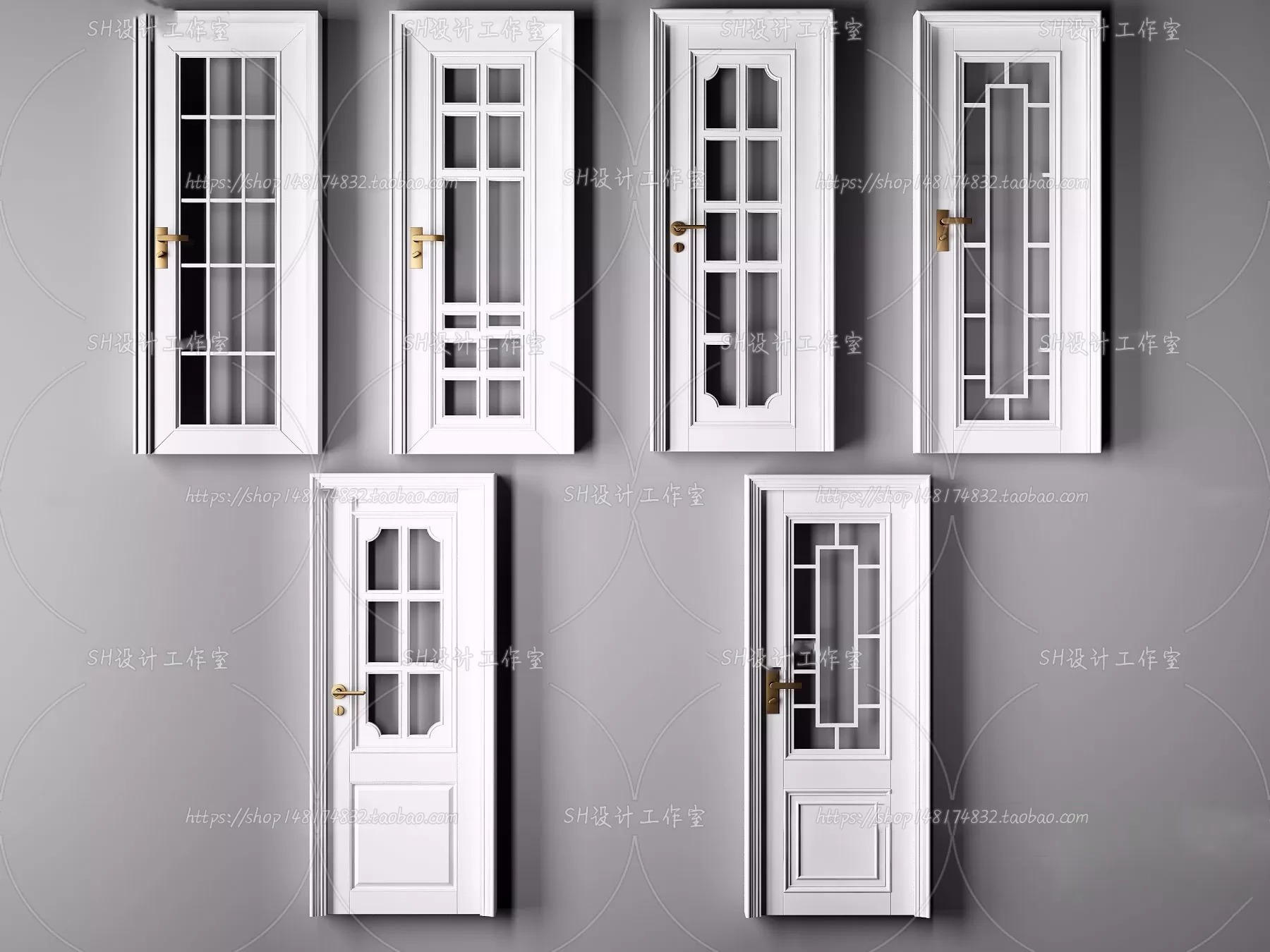 Door – 3D Models – 3DS Max – 0034