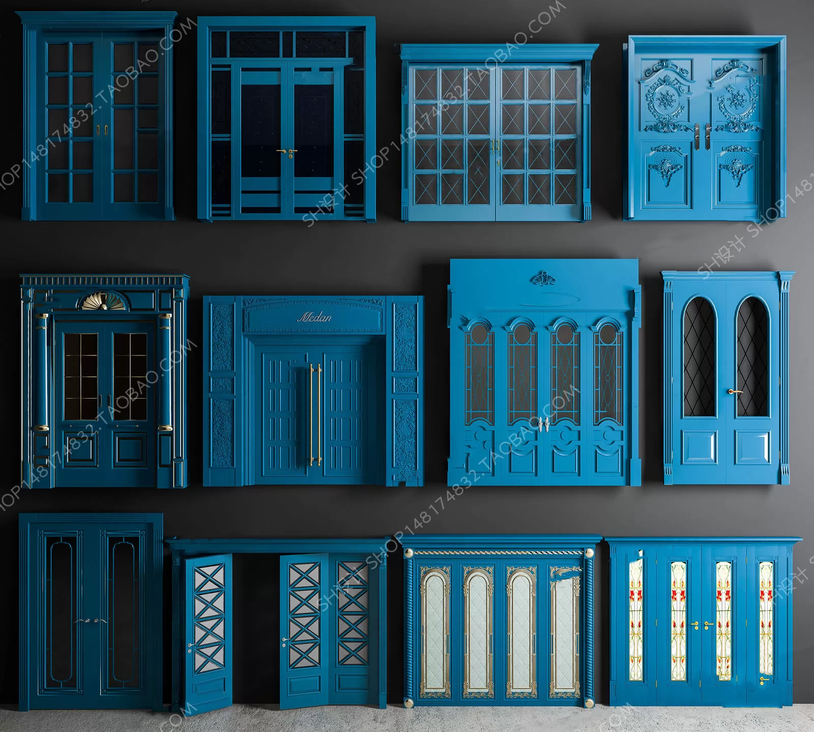 Door – 3D Models – 3DS Max – 0136