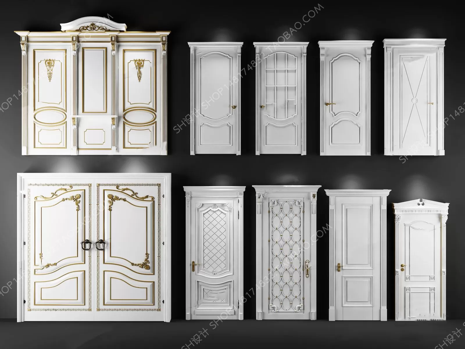 Door – 3D Models – 3DS Max – 0143