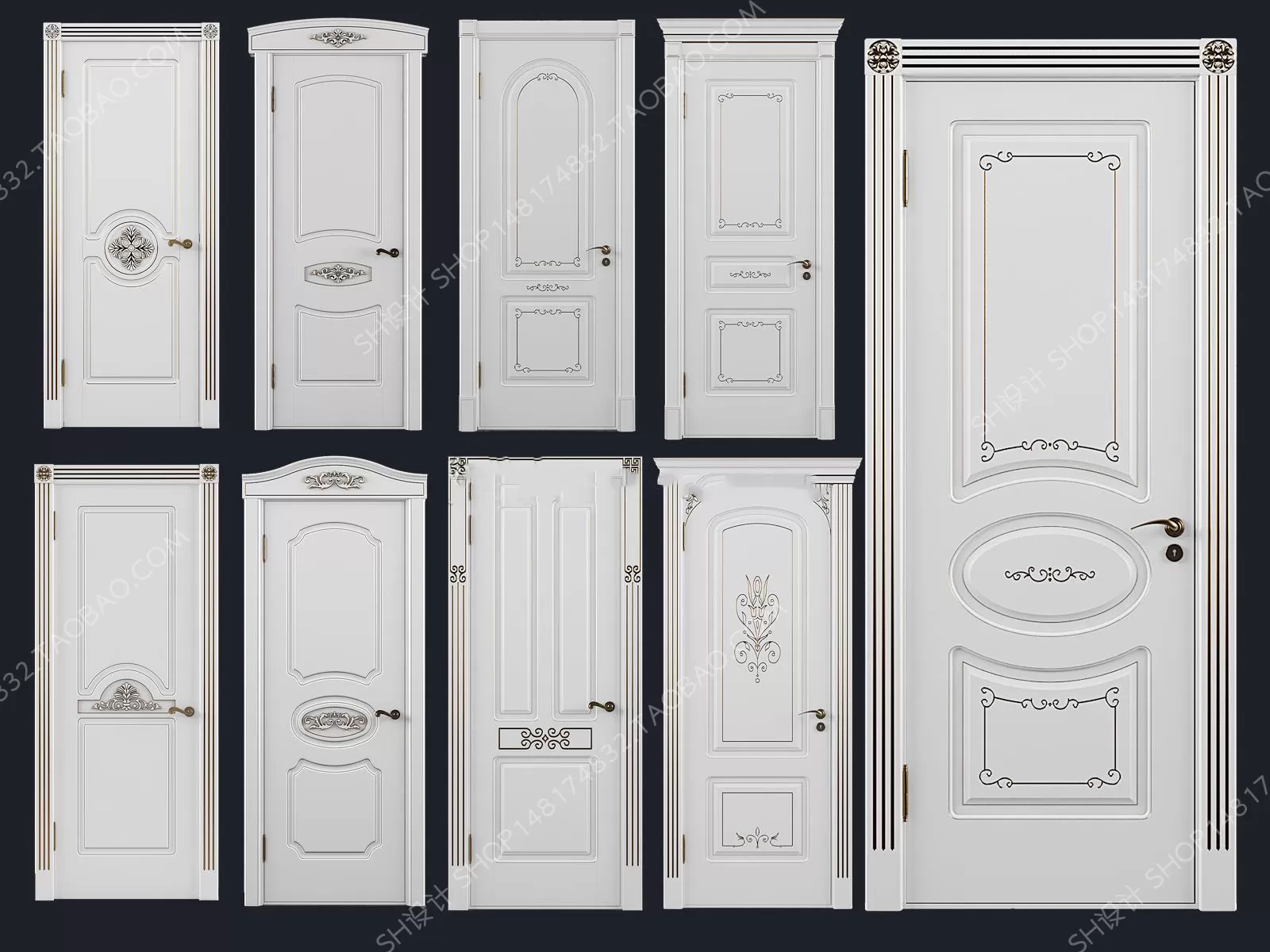 Door – 3D Models – 3DS Max – 0148