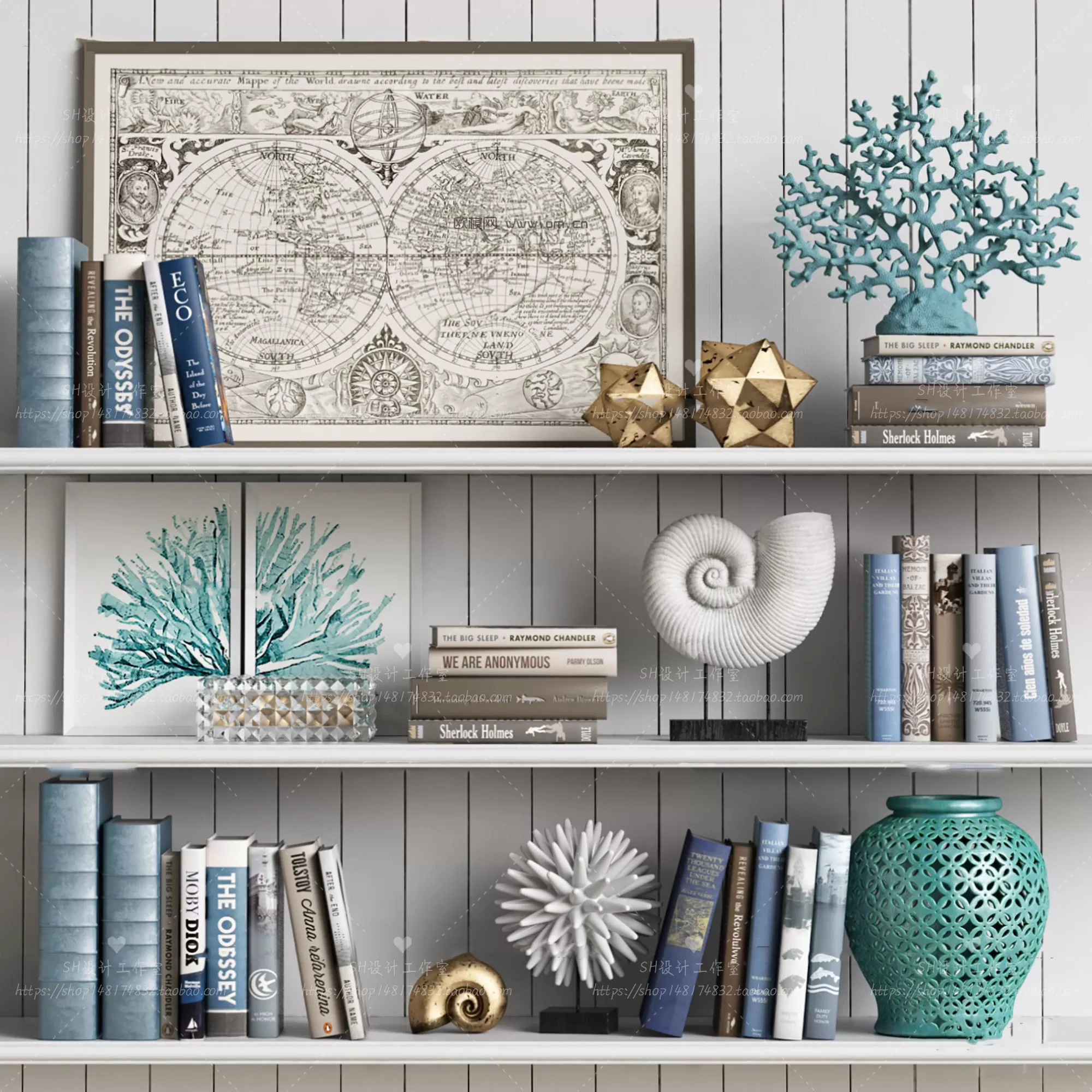 Decorative Sets – 3D Models – 0194