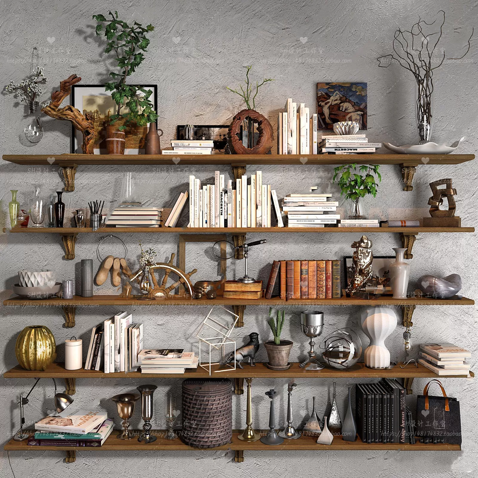 Decorative Sets – 3D Models – 0197