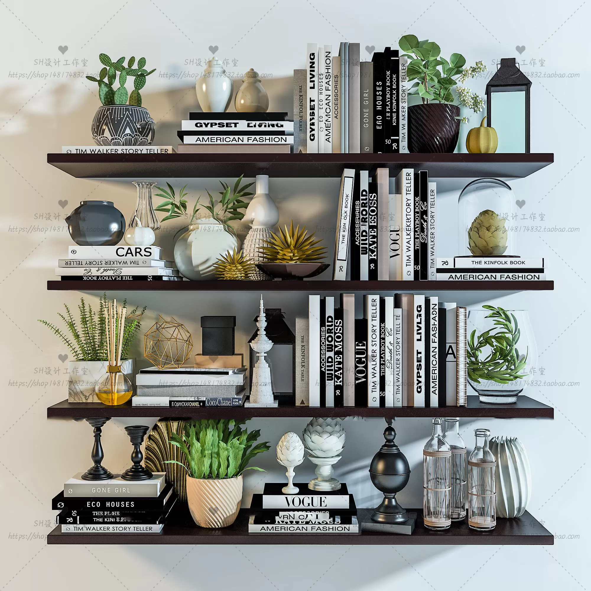 Decorative Sets – 3D Models – 0217