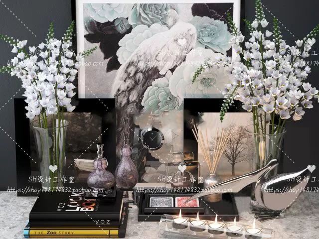 Decorative Sets – 3D Models – 0266