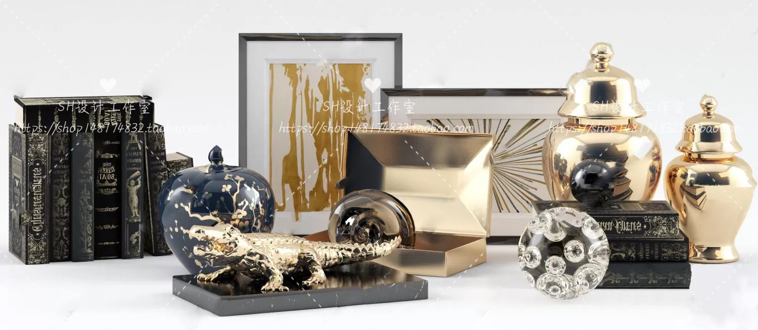 Decorative Sets – 3D Models – 0271
