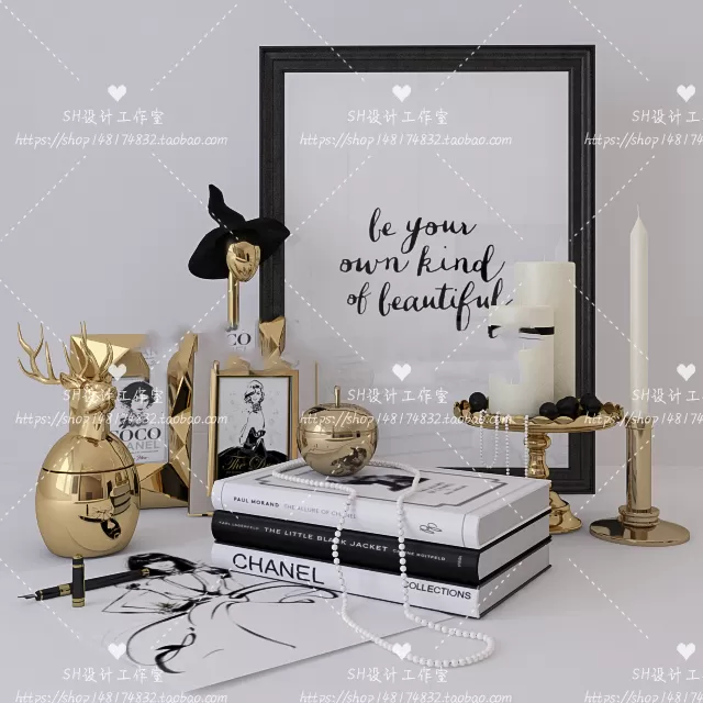 Decorative Sets – 3D Models – 0295