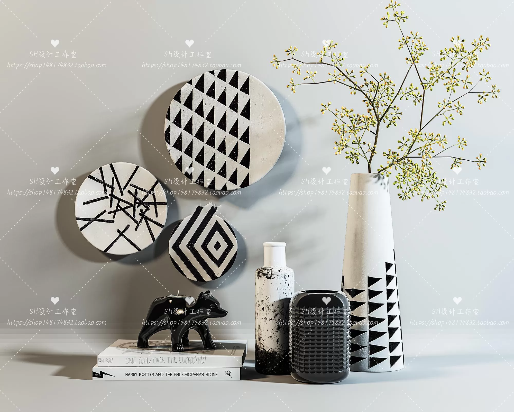 Decorative Sets – 3D Models – 0318