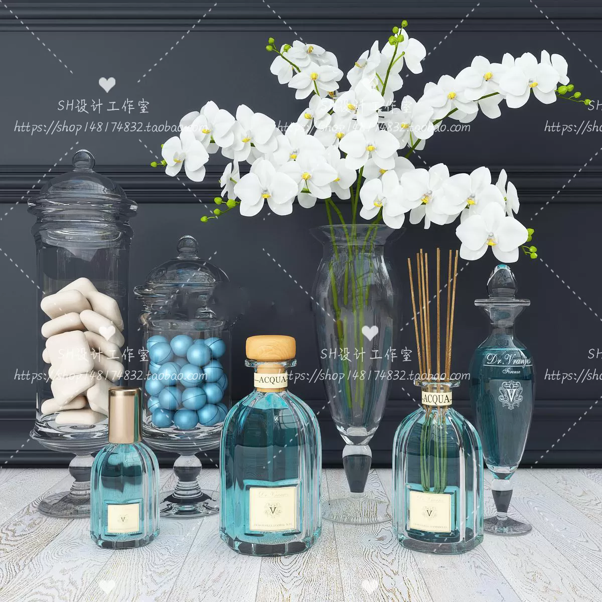 Decorative Sets – 3D Models – 0333