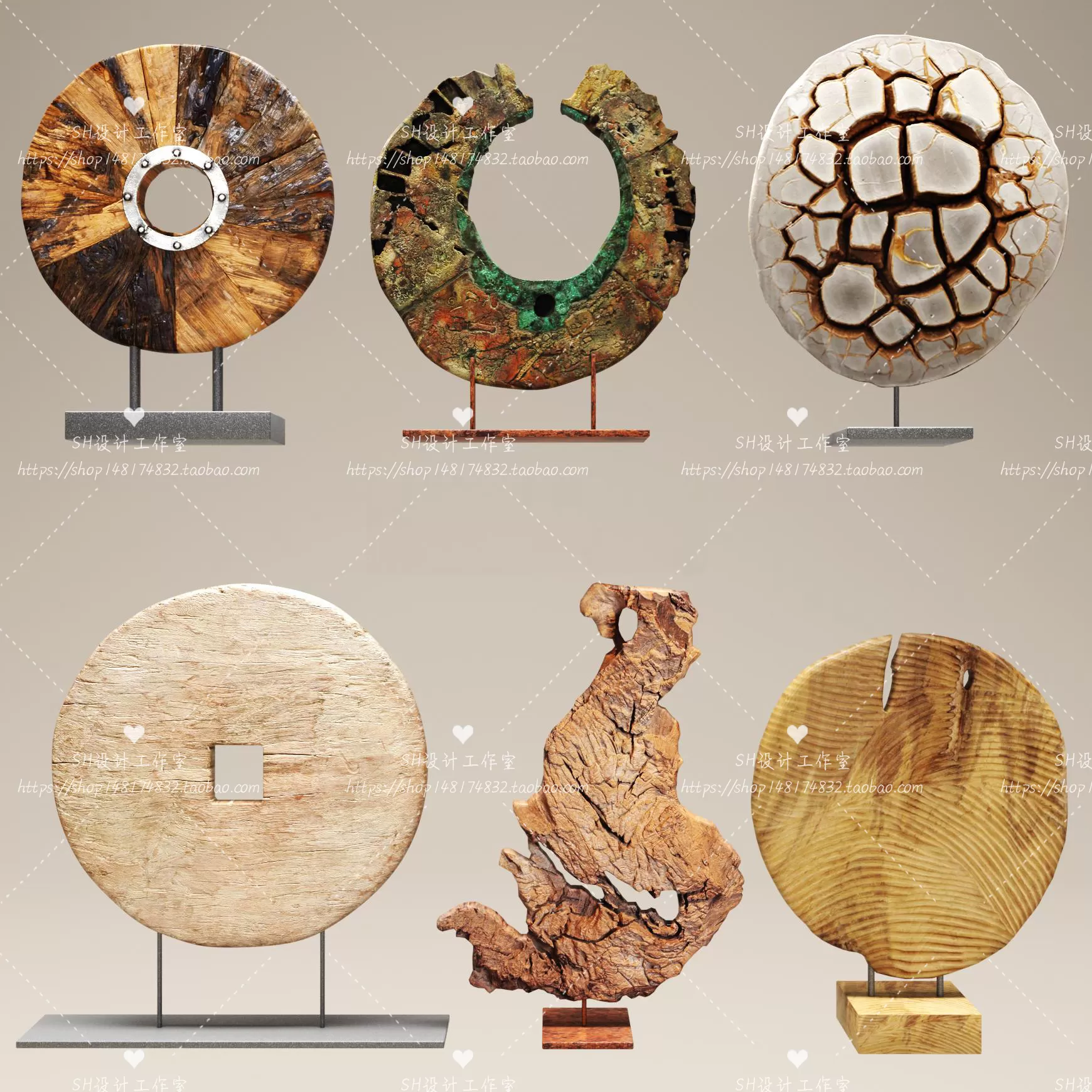 Decorative Sets – 3D Models – 0358