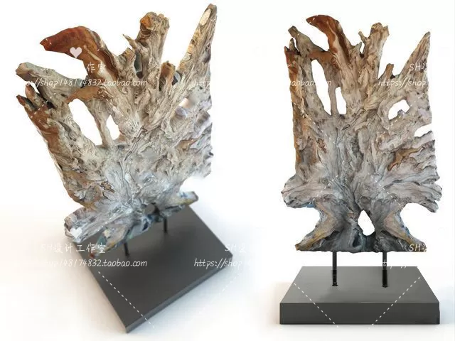 Decorative Sets – 3D Models – 0360