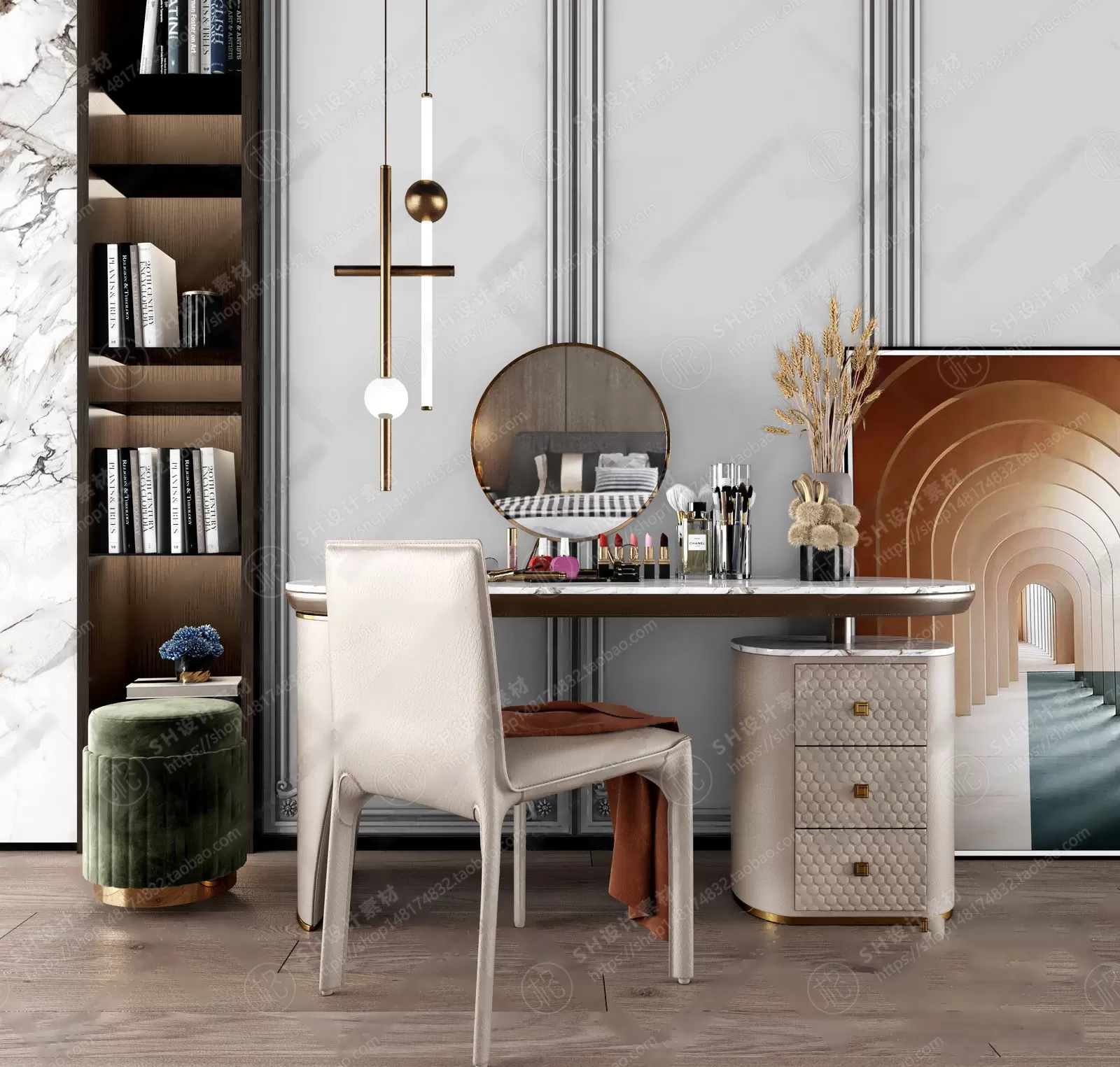 Mirror Cosmetic – 3D Models – 0006