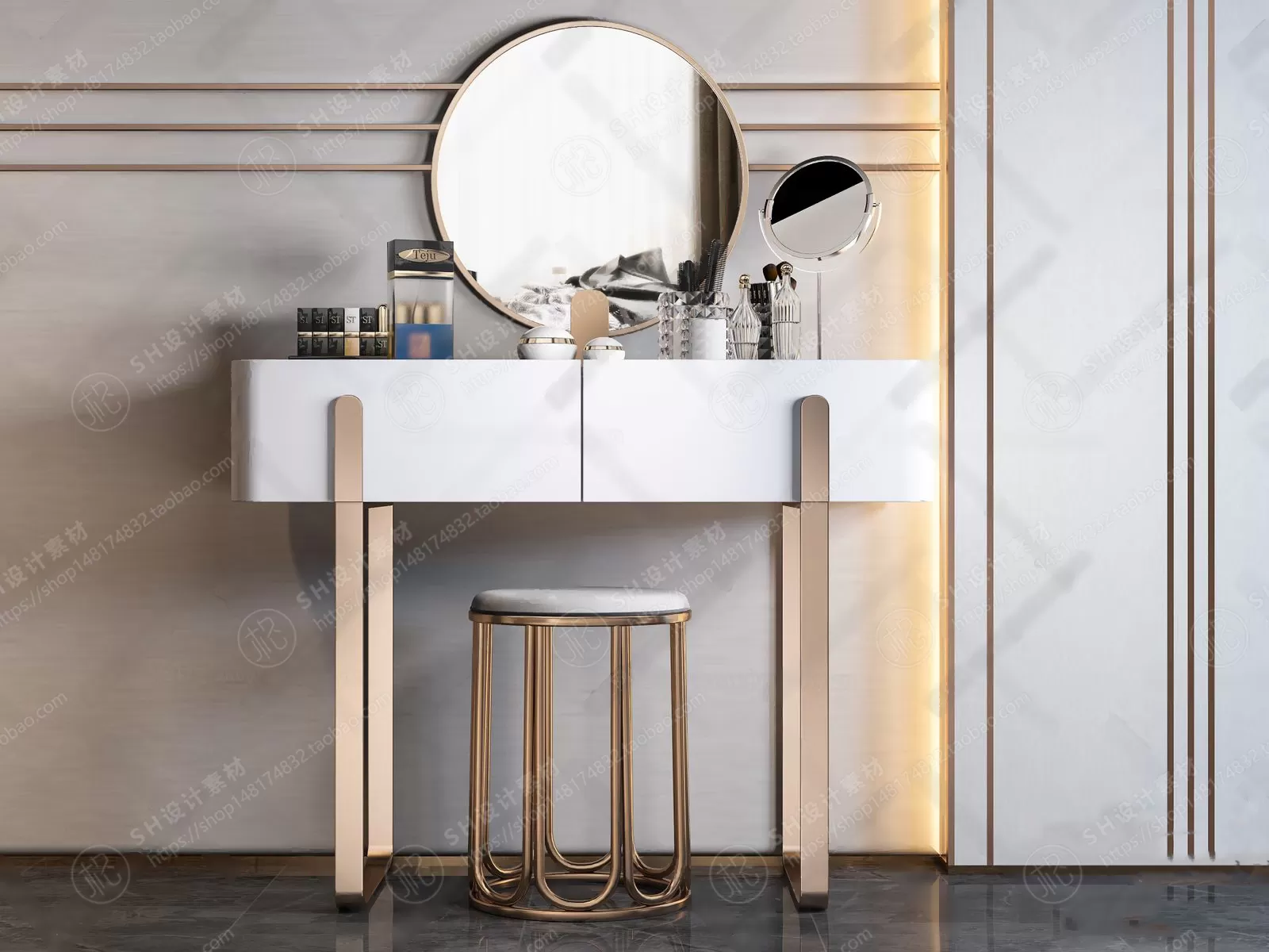 Mirror Cosmetic – 3D Models – 0013