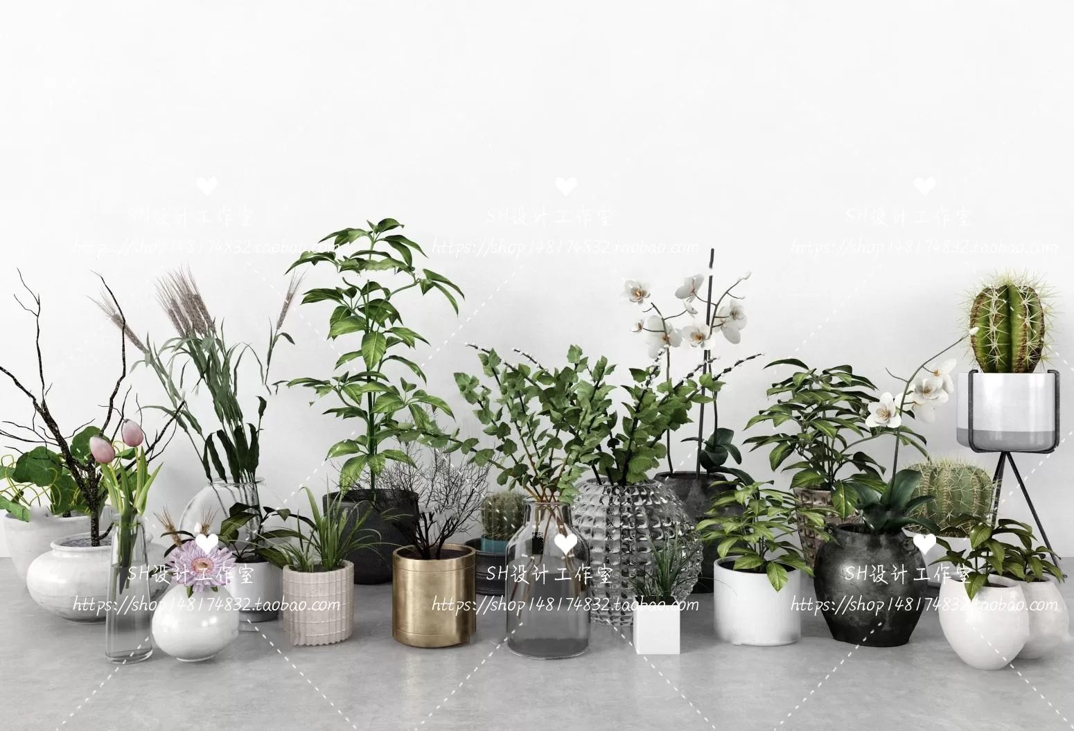 Decor – Vase 3D Models – 0134