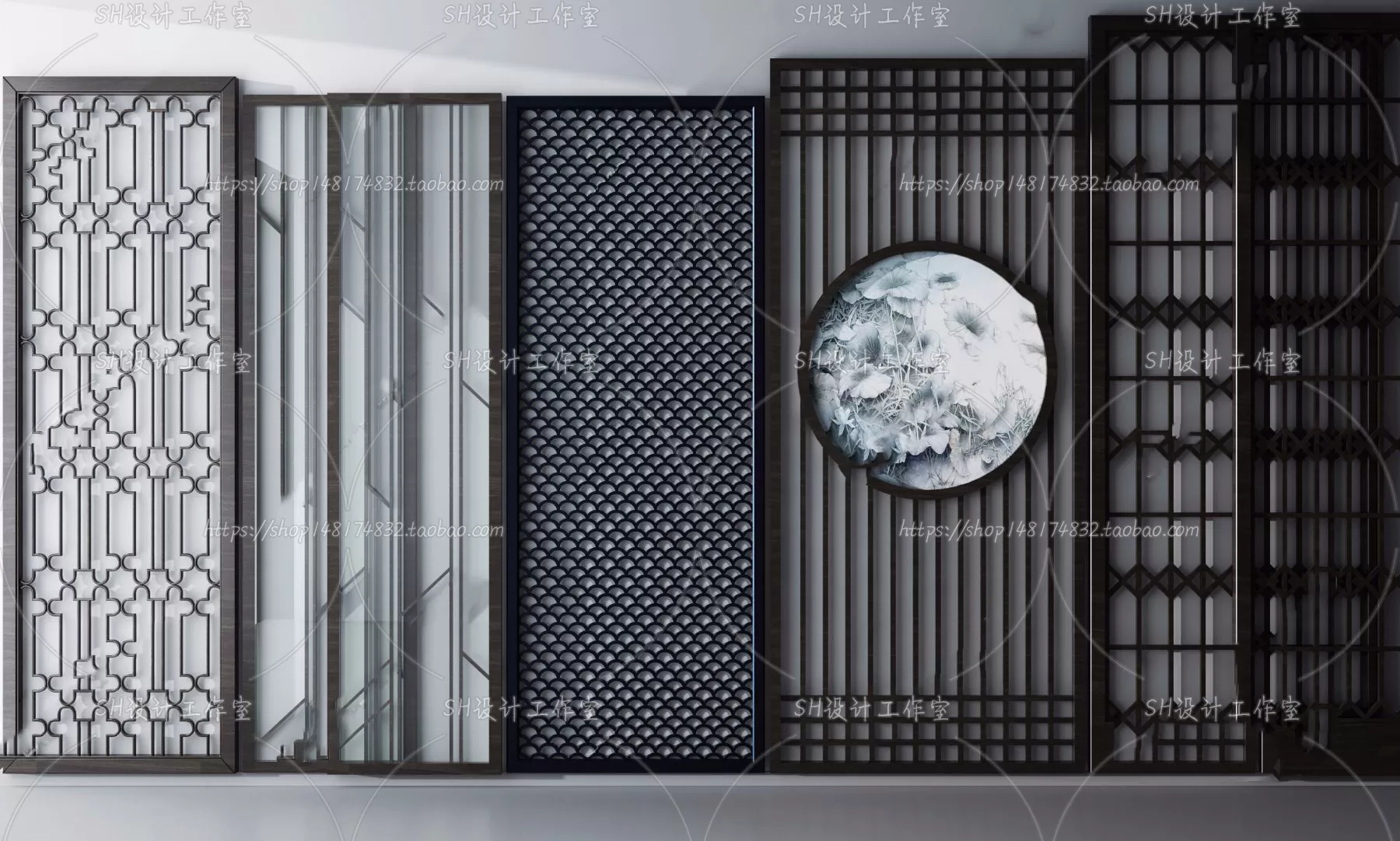 Screen Partition 3D Models – 0035