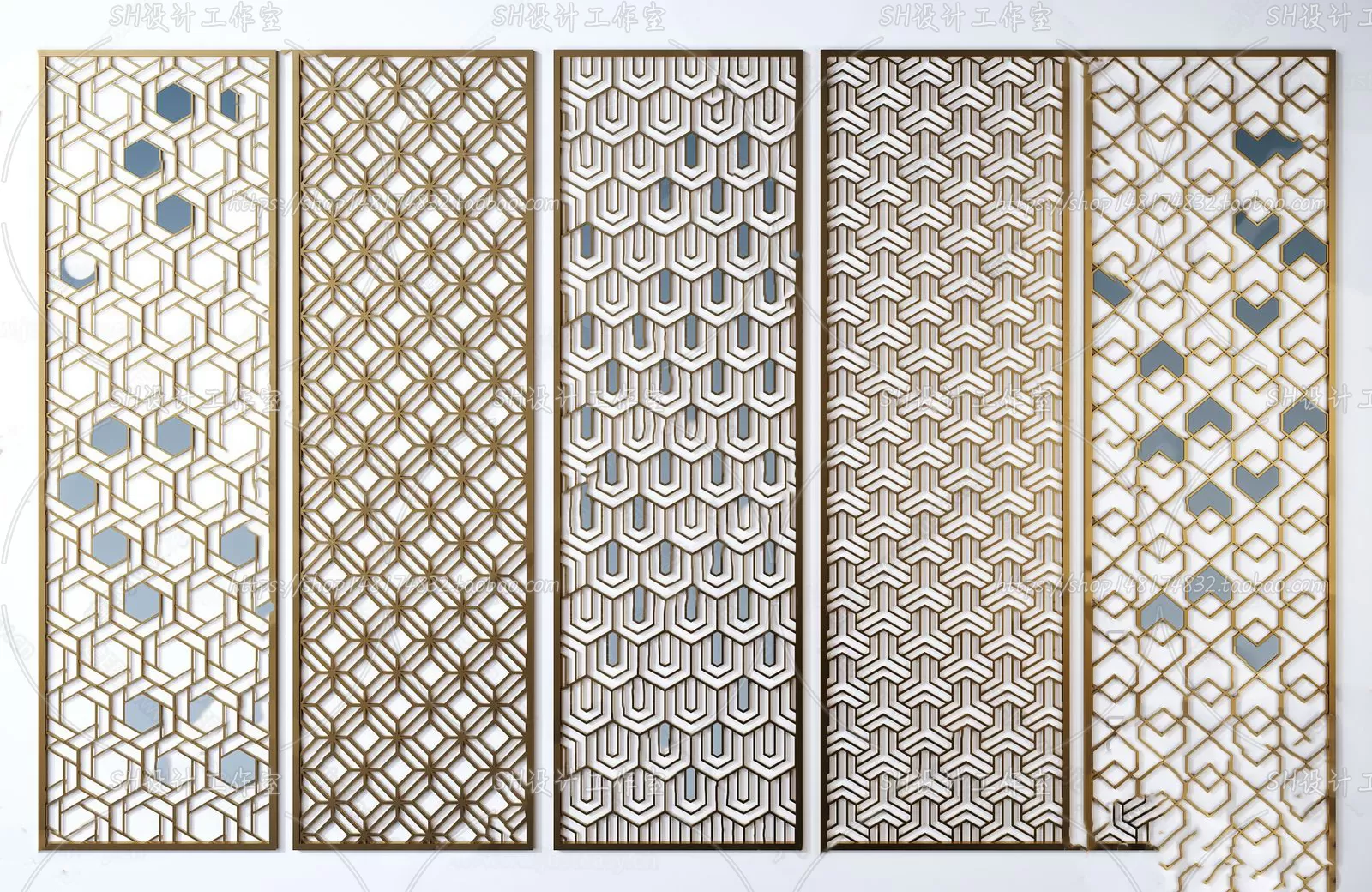Screen Partition 3D Models – 0045