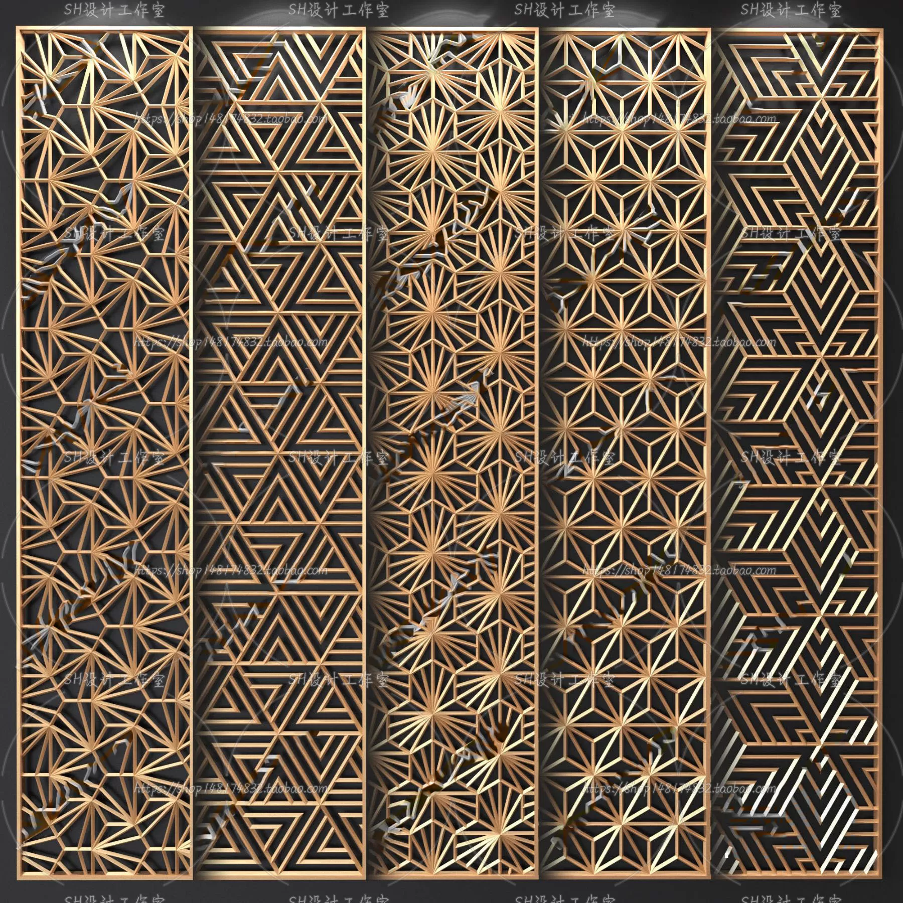 Screen Partition 3D Models – 0090
