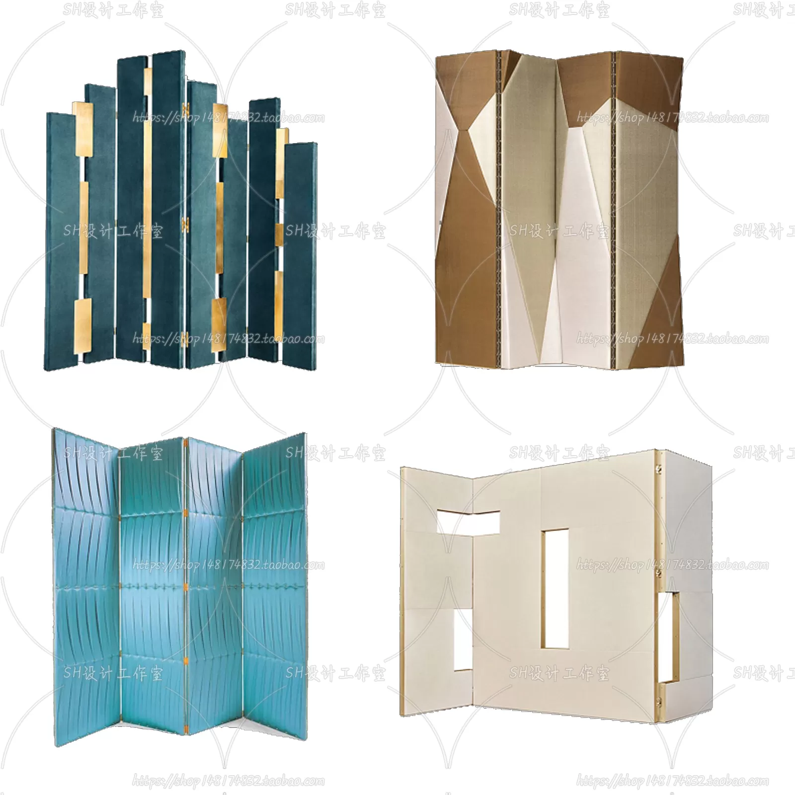 Screen Partition 3D Models – 0098
