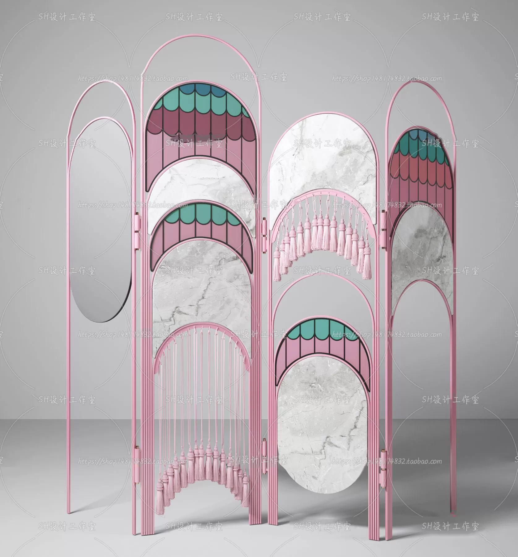 Screen Partition 3D Models – 0099