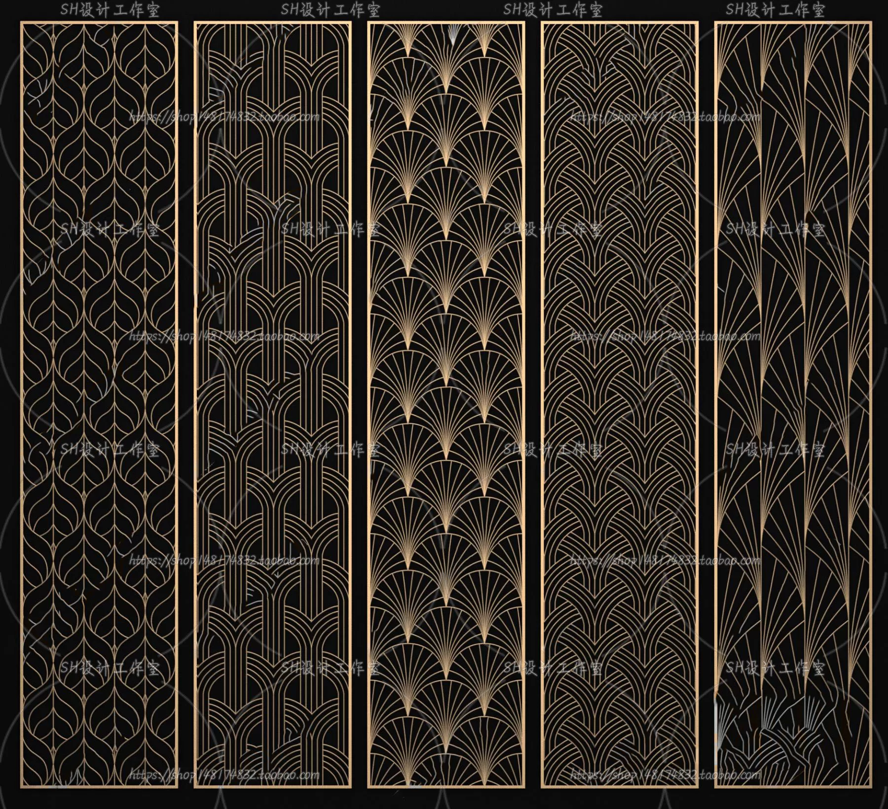 Screen Partition 3D Models – 0107
