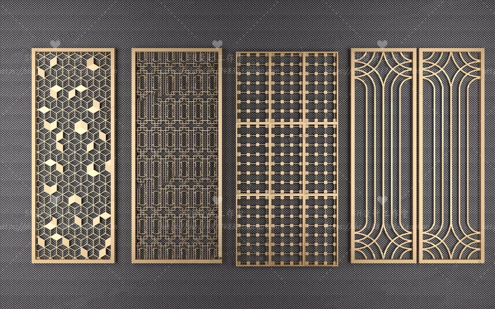 Screen Partition 3D Models – 0138