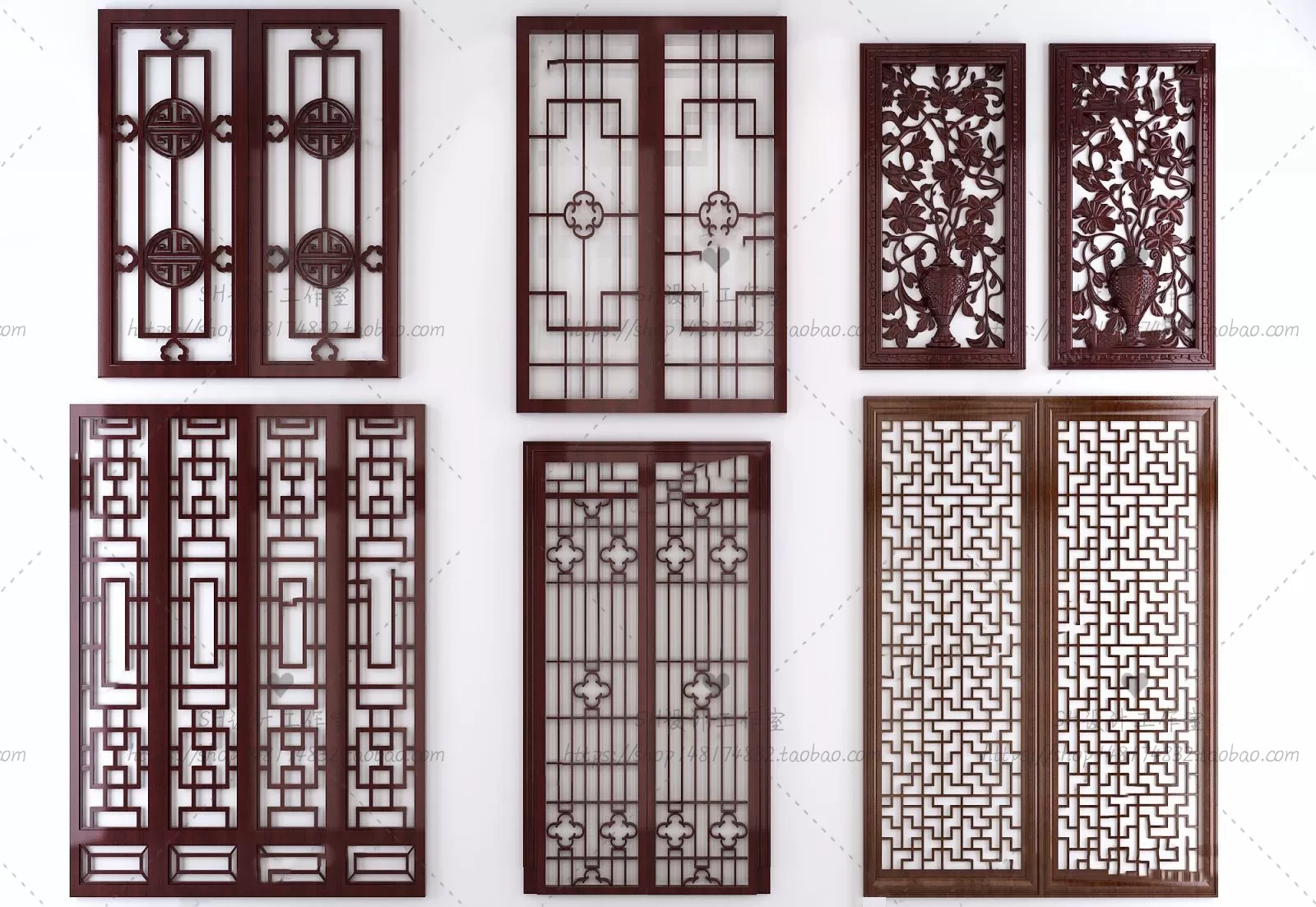Screen Partition 3D Models – 0189