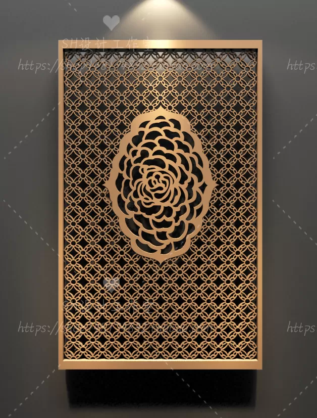 Screen Partition 3D Models – 0193