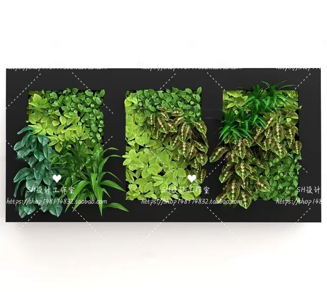 Plants and Flowers – 3Ds Models – 0441