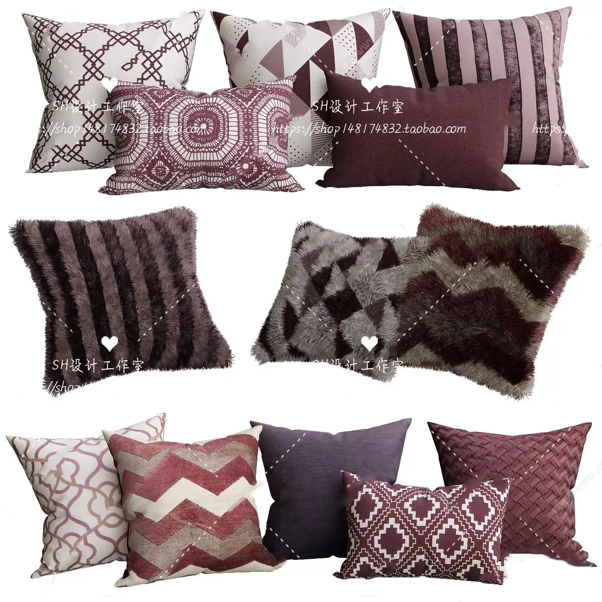 Pillows – 3Dsmax Models – 0045