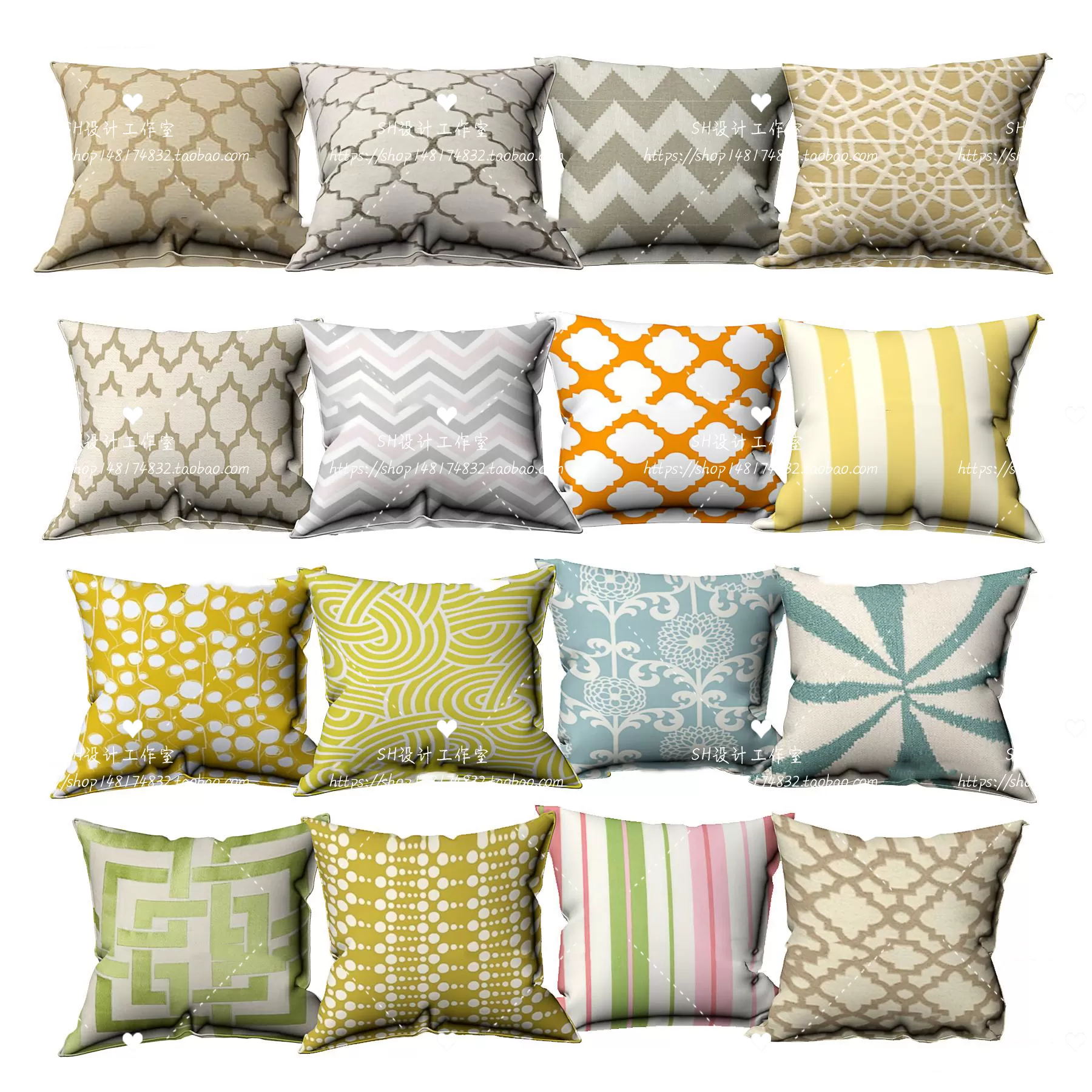 Pillows – 3Dsmax Models – 0078