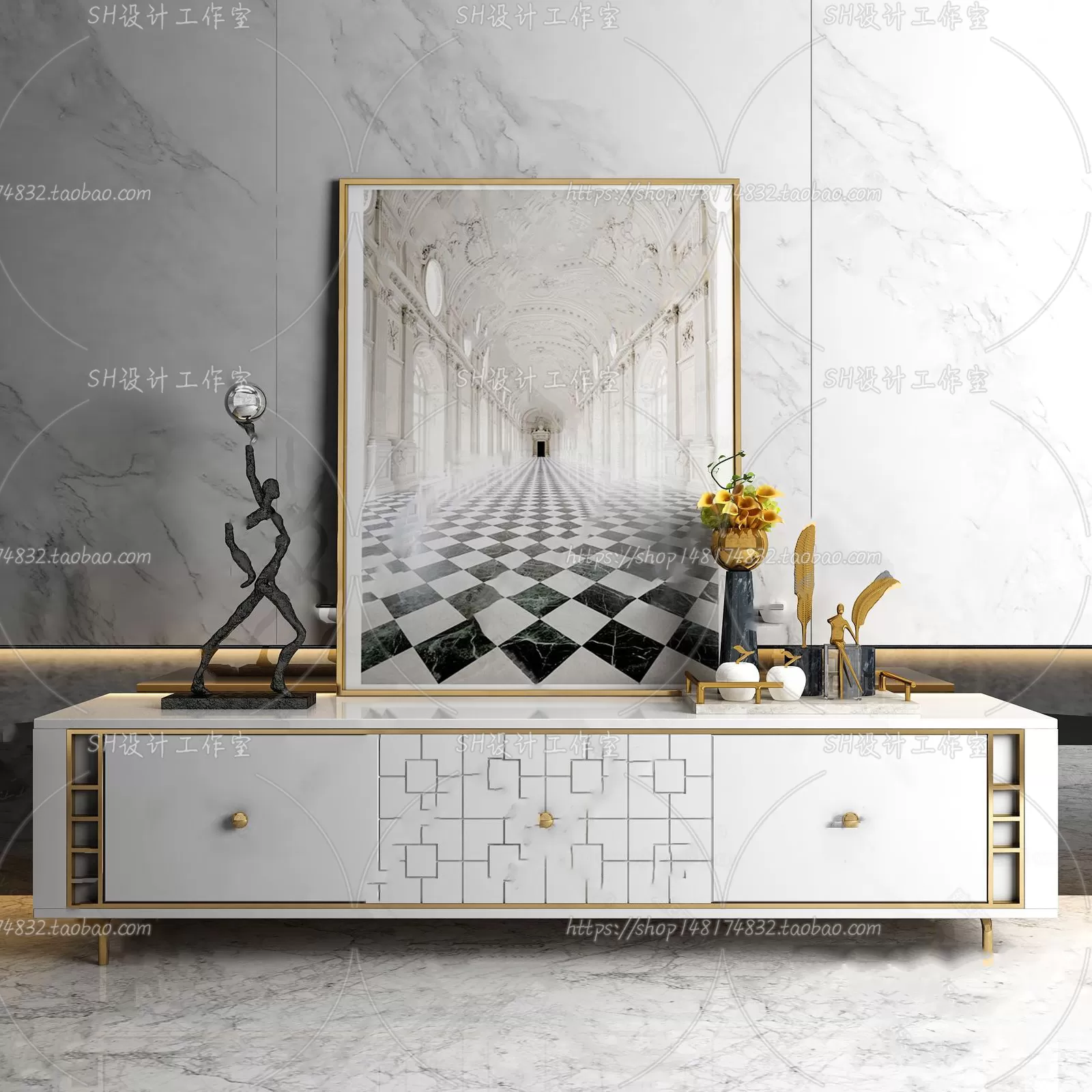 TV Cabinets – 3D Models – 0060