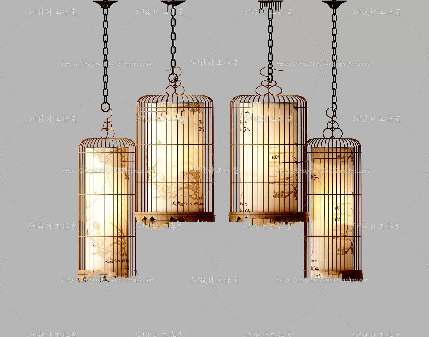 Lights – Chandelier 3D Models – 0046
