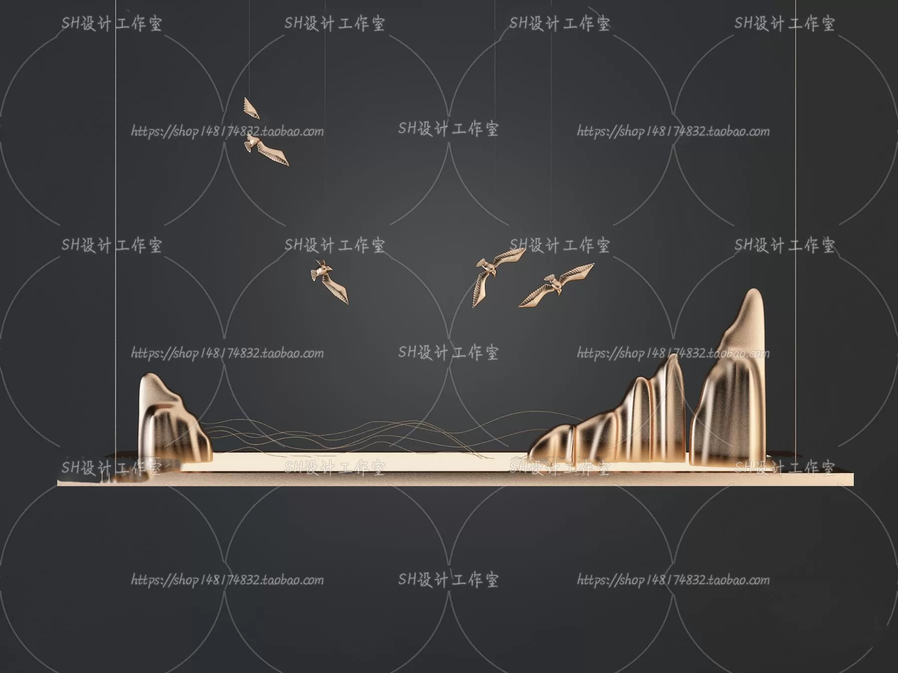Lights – Chandelier 3D Models – 0069