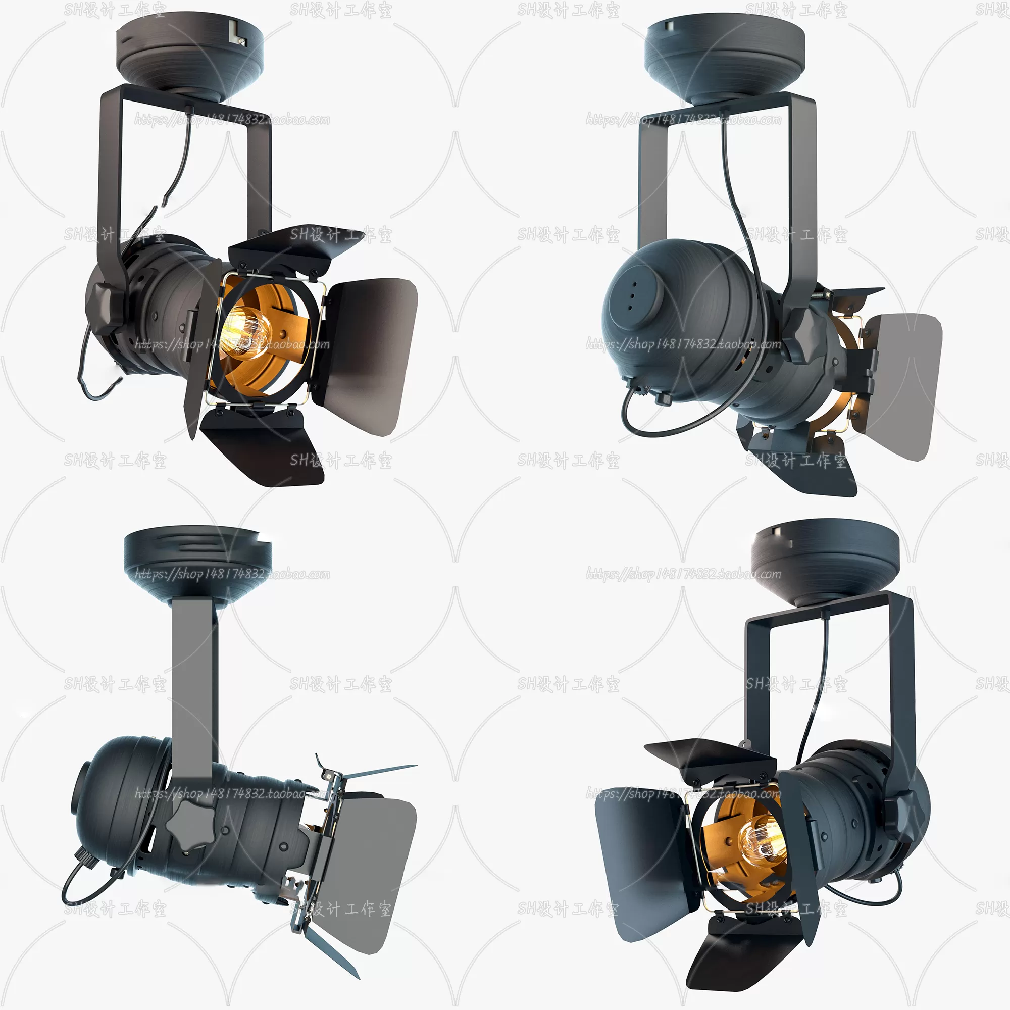 Spotlight – 3D Models – 0064