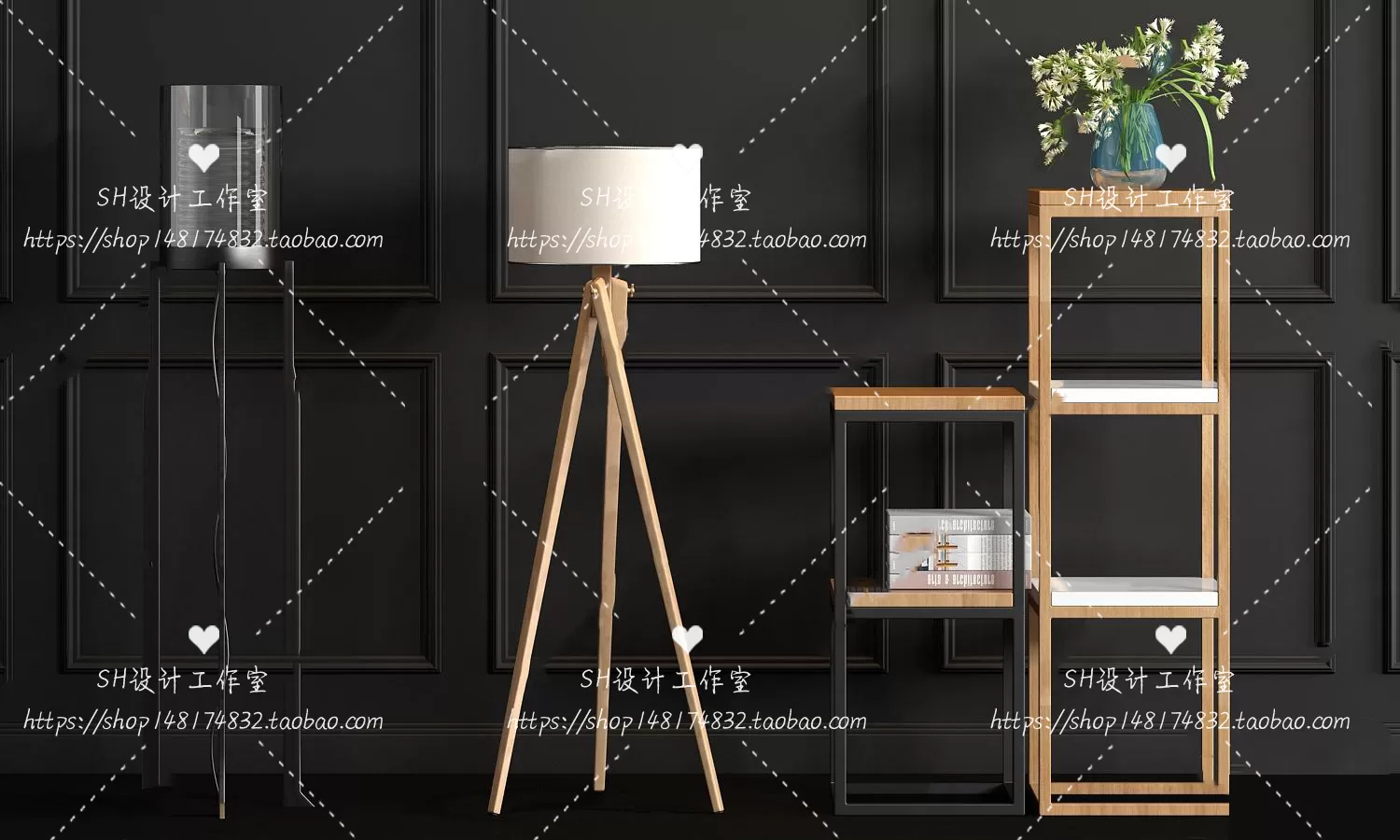 Floor Lamps – 3D Models – 0065