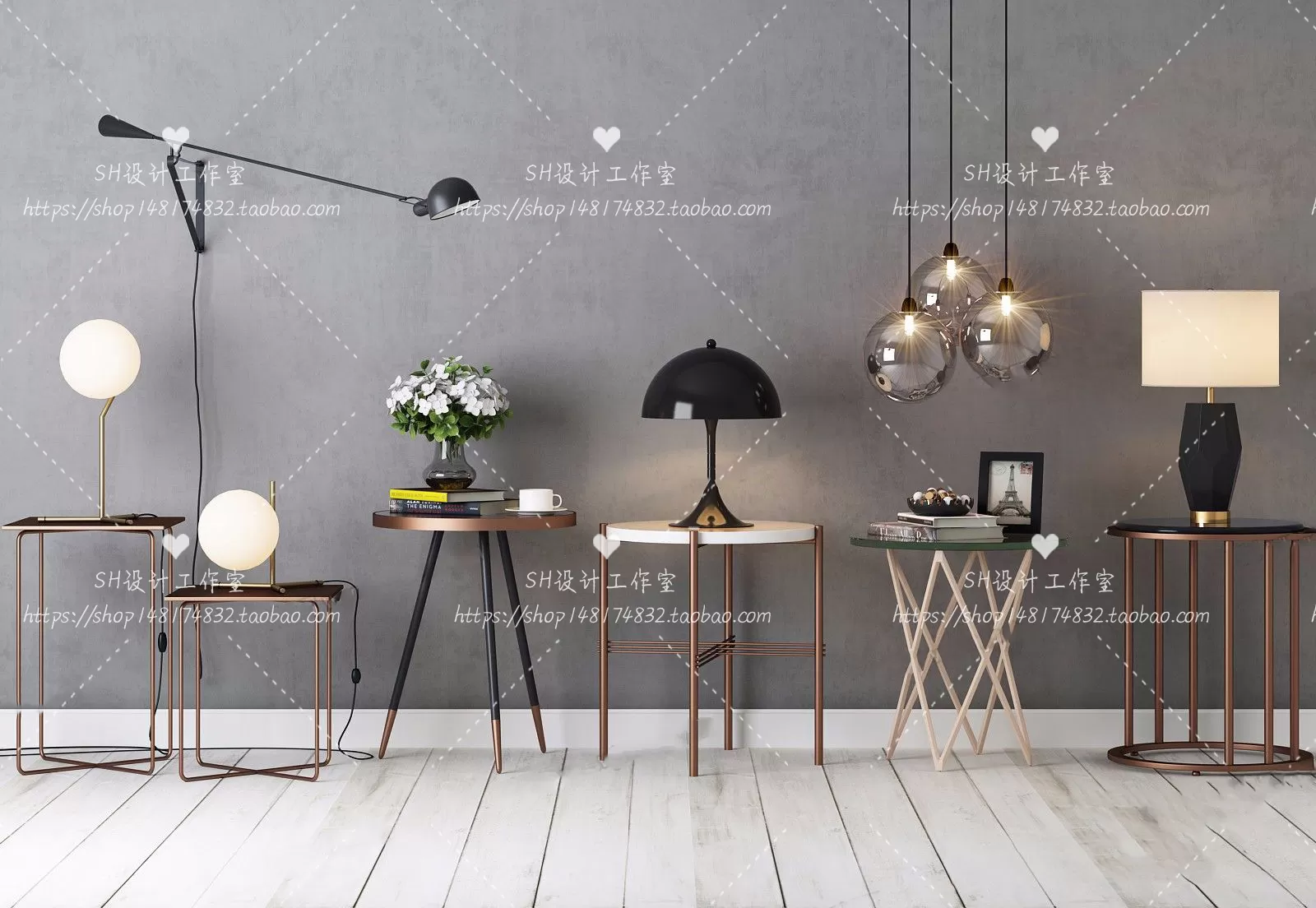 Table Lamps – 3D Models – 0074